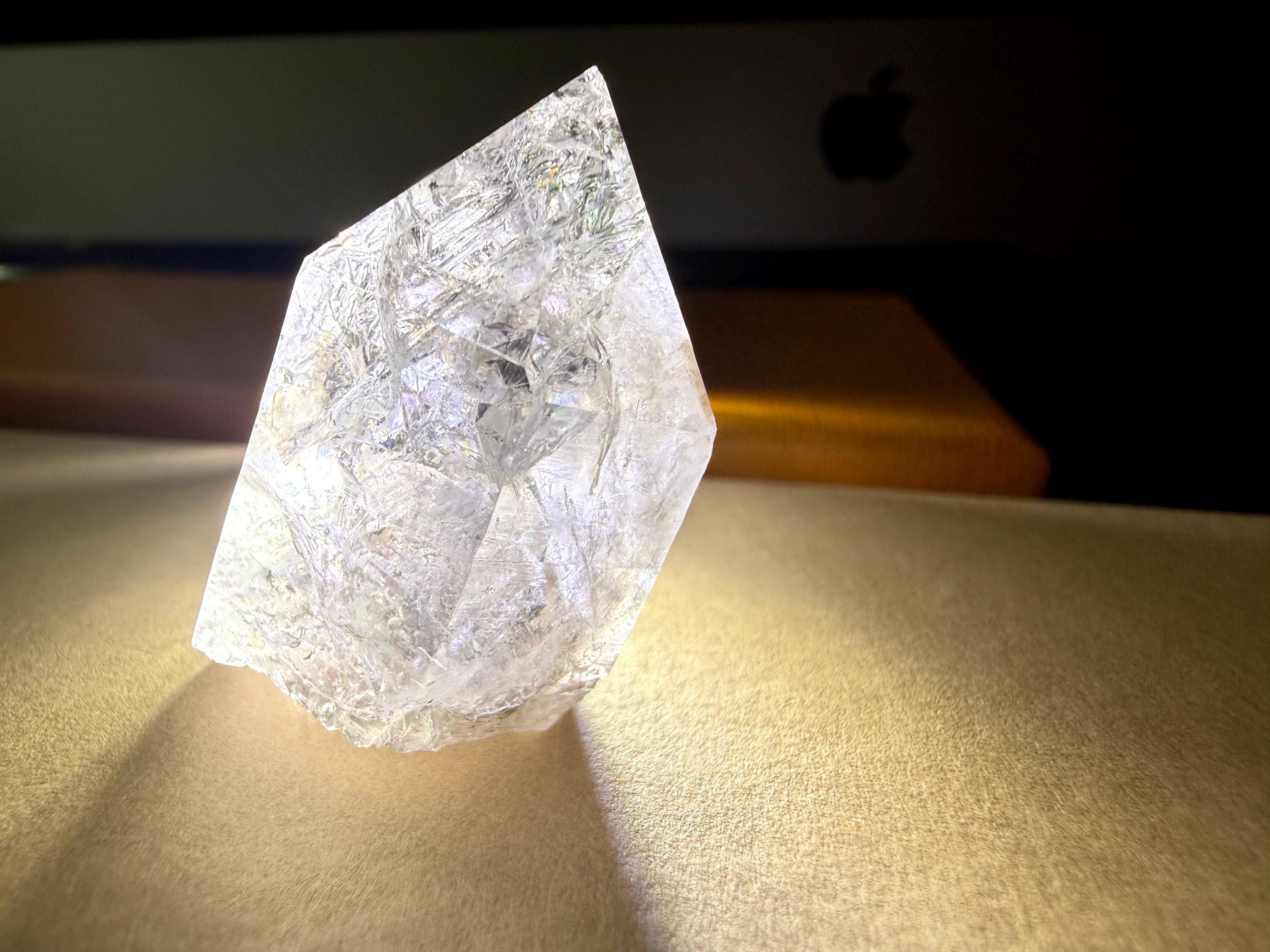 Natural Herkimer Diamond 30g water-clear, mined from Fonda, NY