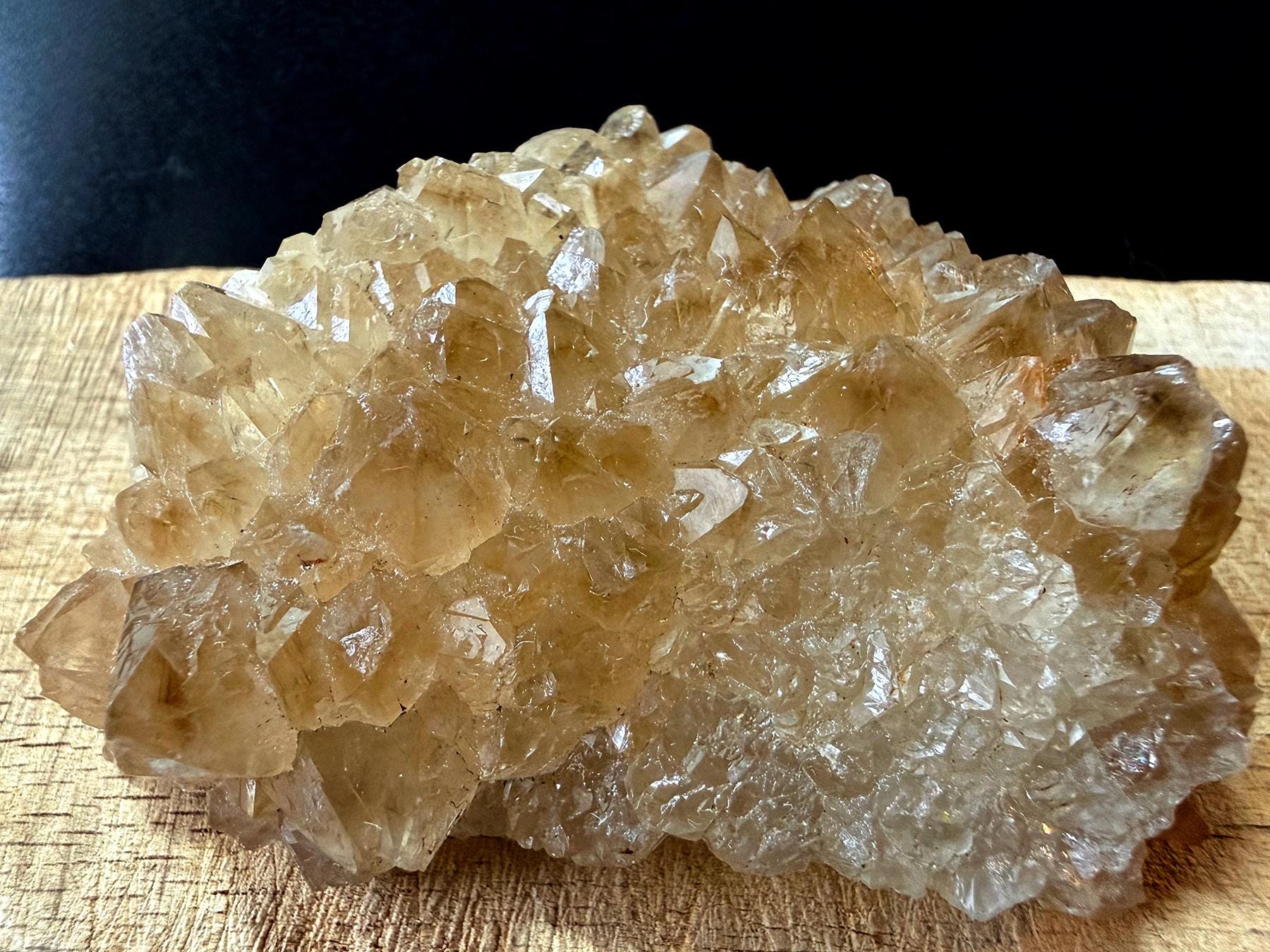 Multi-Point Heat Treated Burnt Amethyst 135g