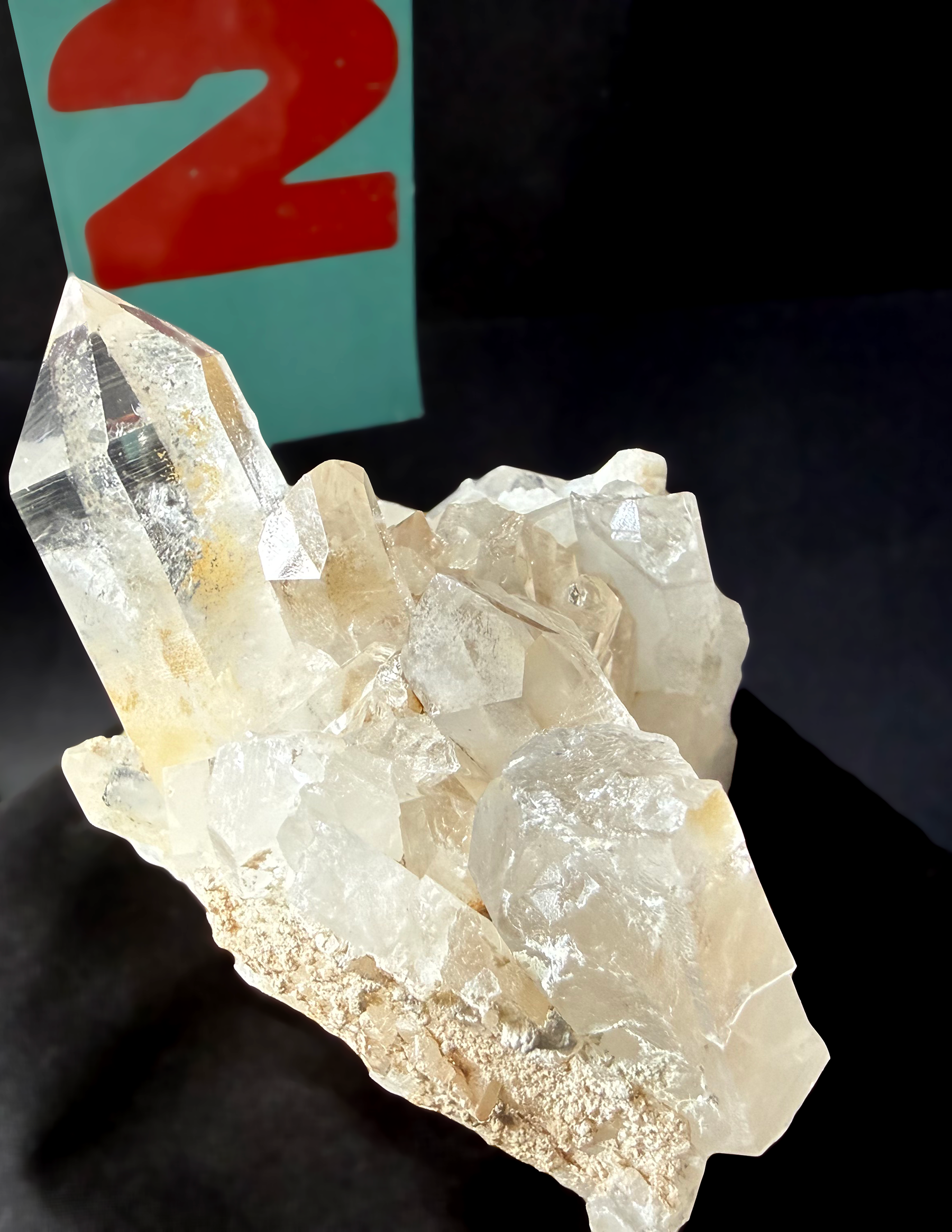 Clear Quartz Clusters & Single Points 1-5
