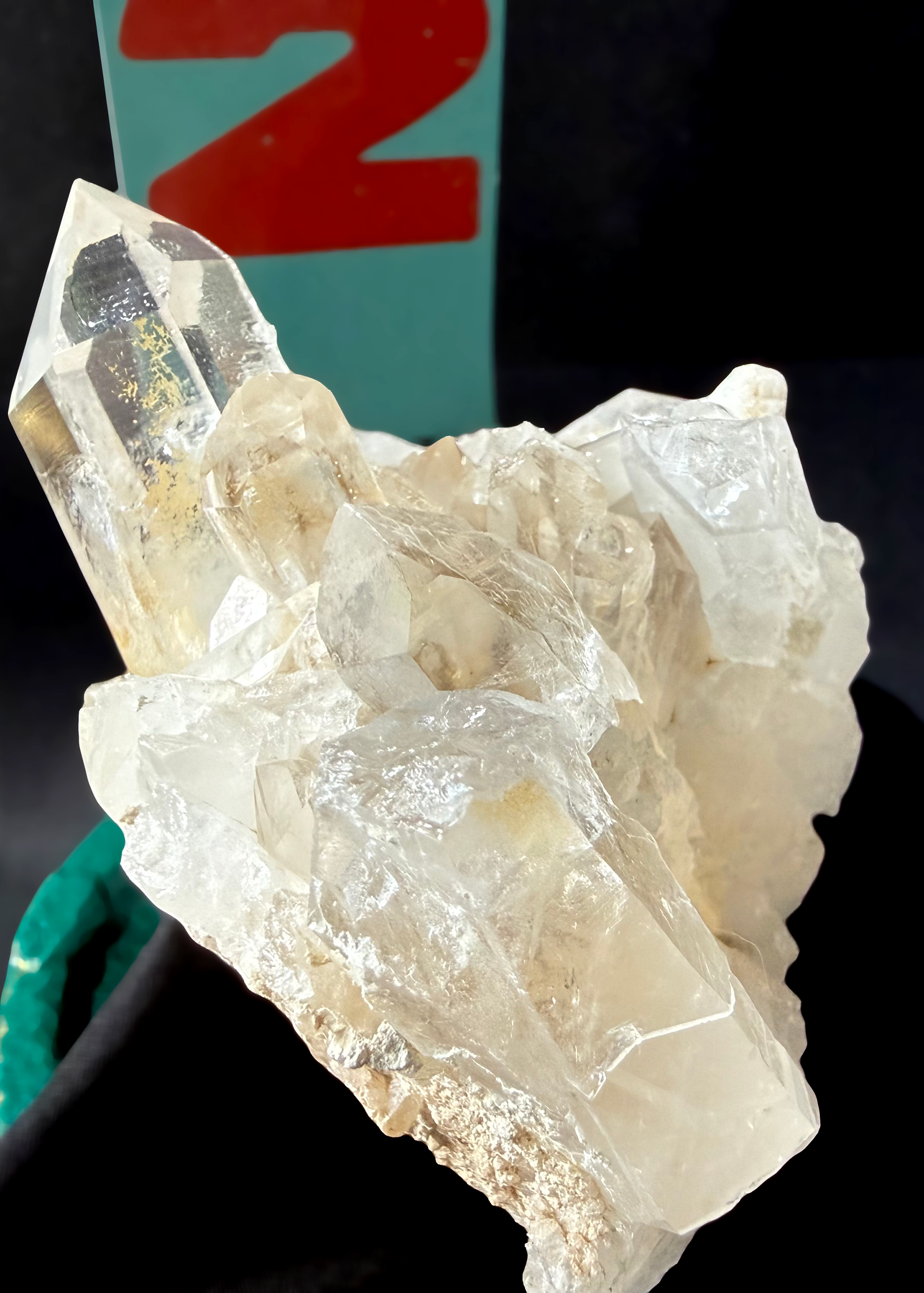 Clear Quartz Clusters & Single Points 1-5