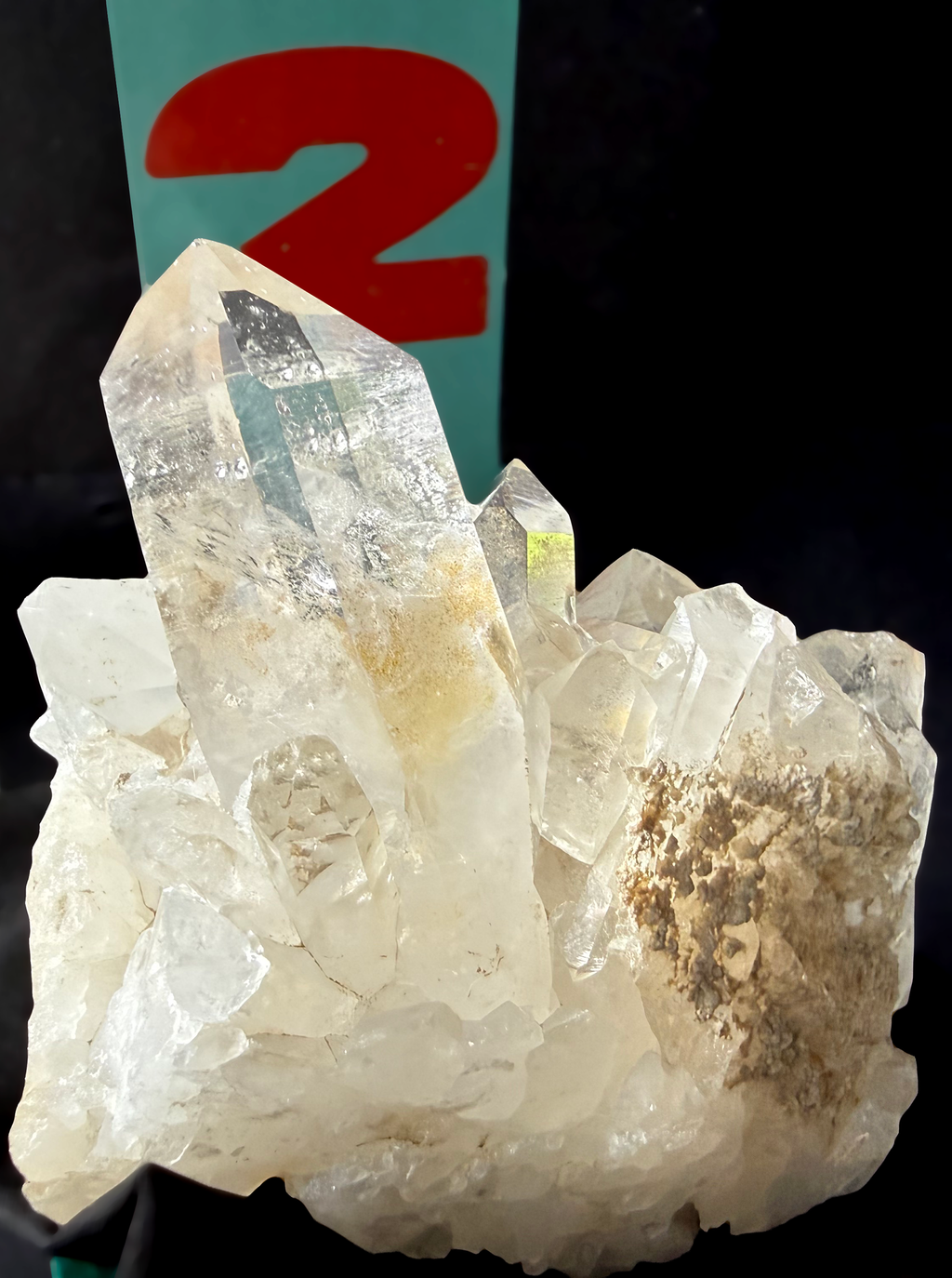 Clear Quartz Clusters & Single Points 1-5