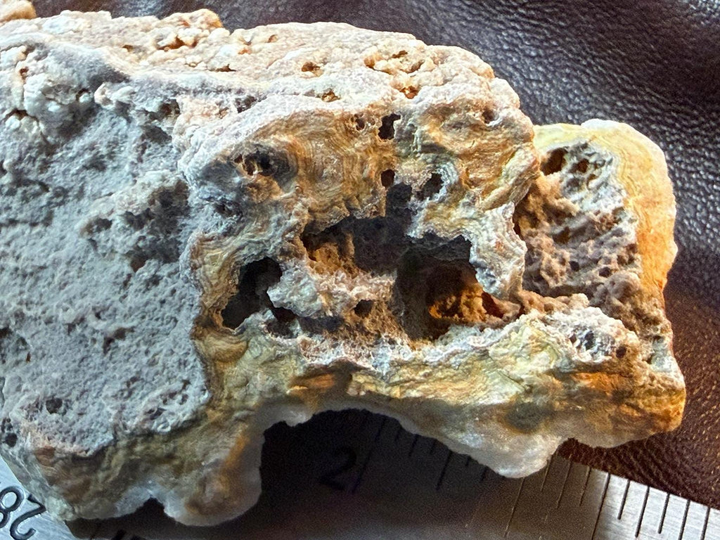 Chalcedony (Sparkley Grey Druzy ) from Fultonville, NY, 40g