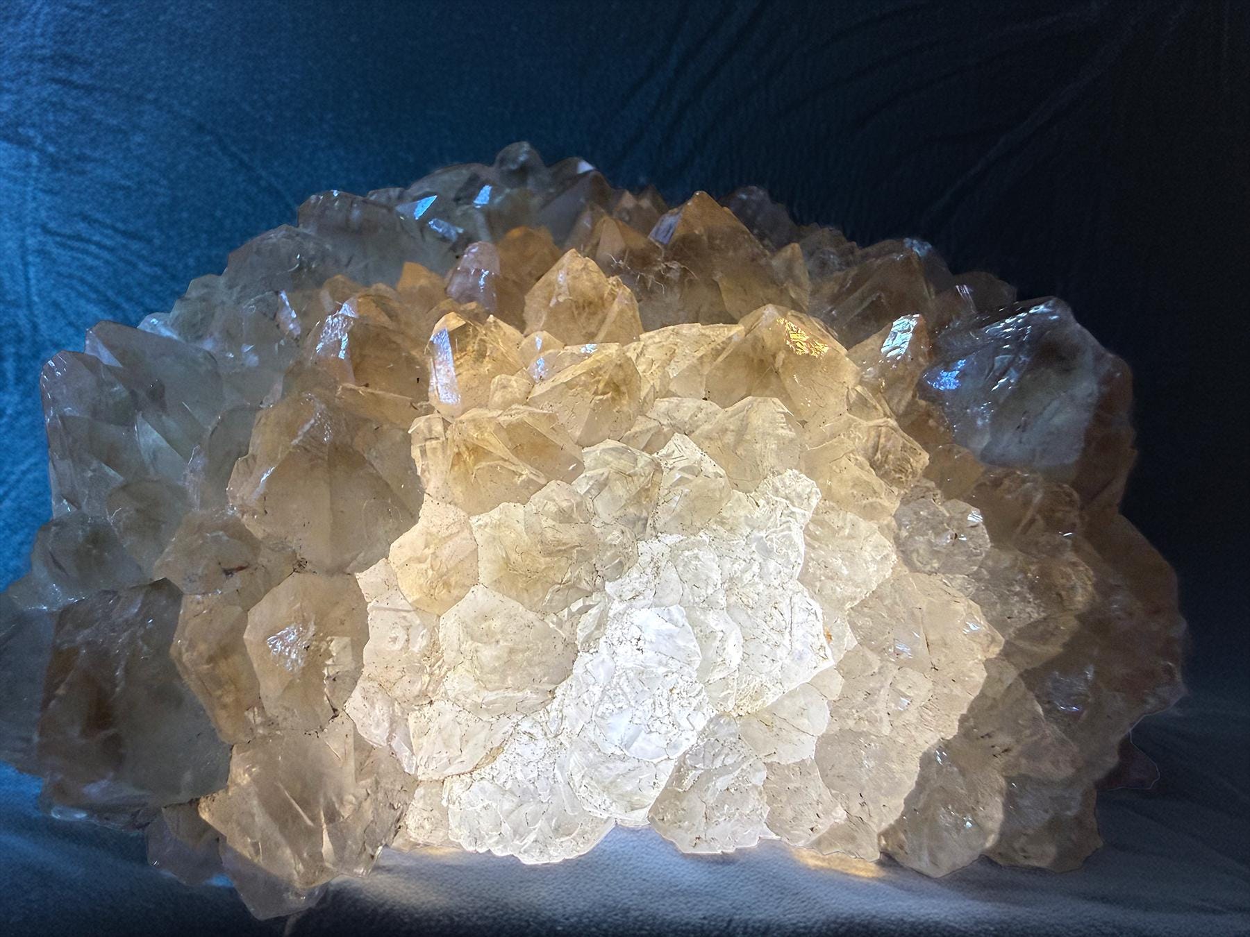 Multi-Point Heat Treated Burnt Amethyst 135g