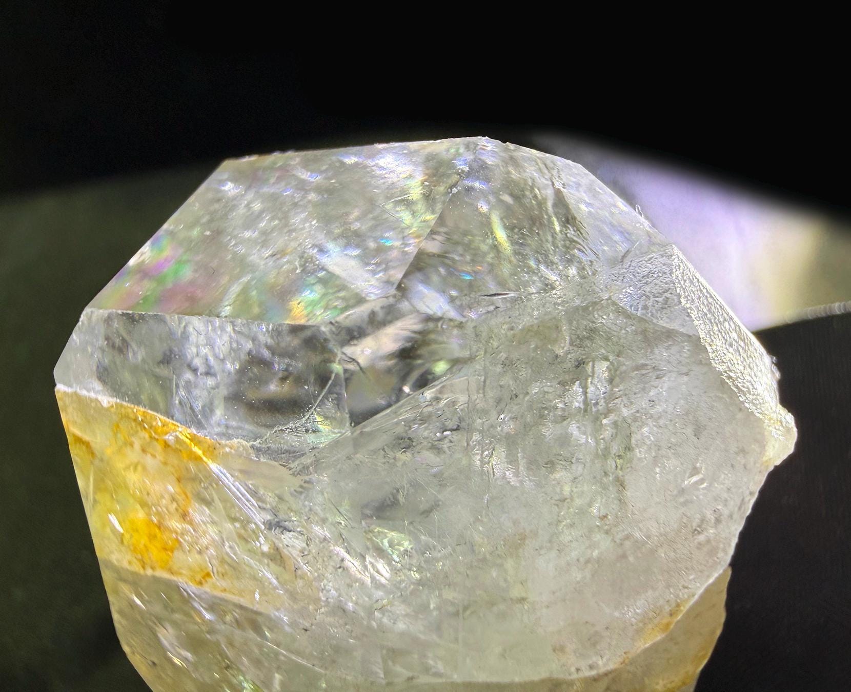 Natural Herkimer Diamond 37g mined from Fonda, NY, Herkimer area
