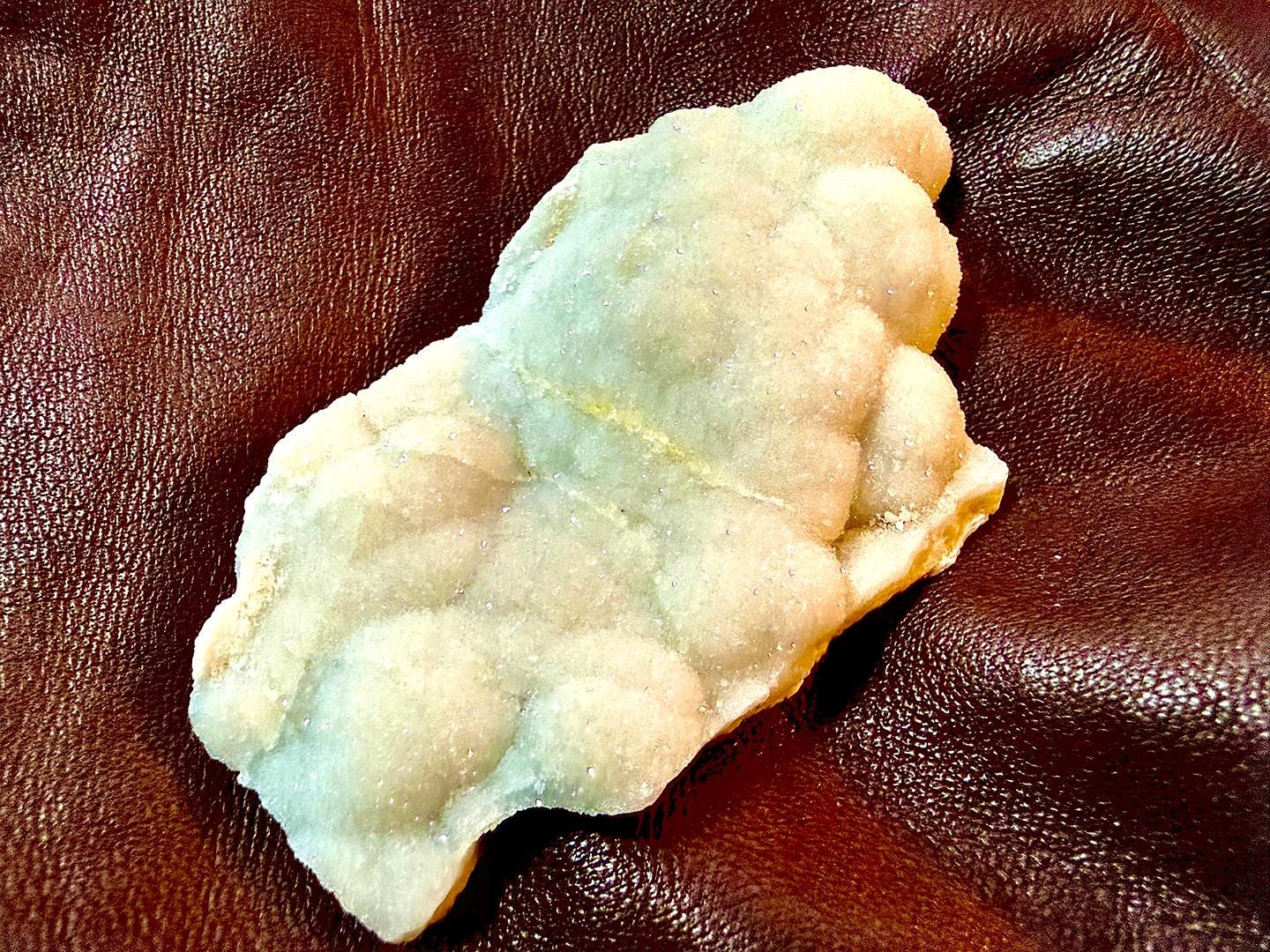 Sparkley Grey Druzy Chalcedony from Fultonville, NY, 69g