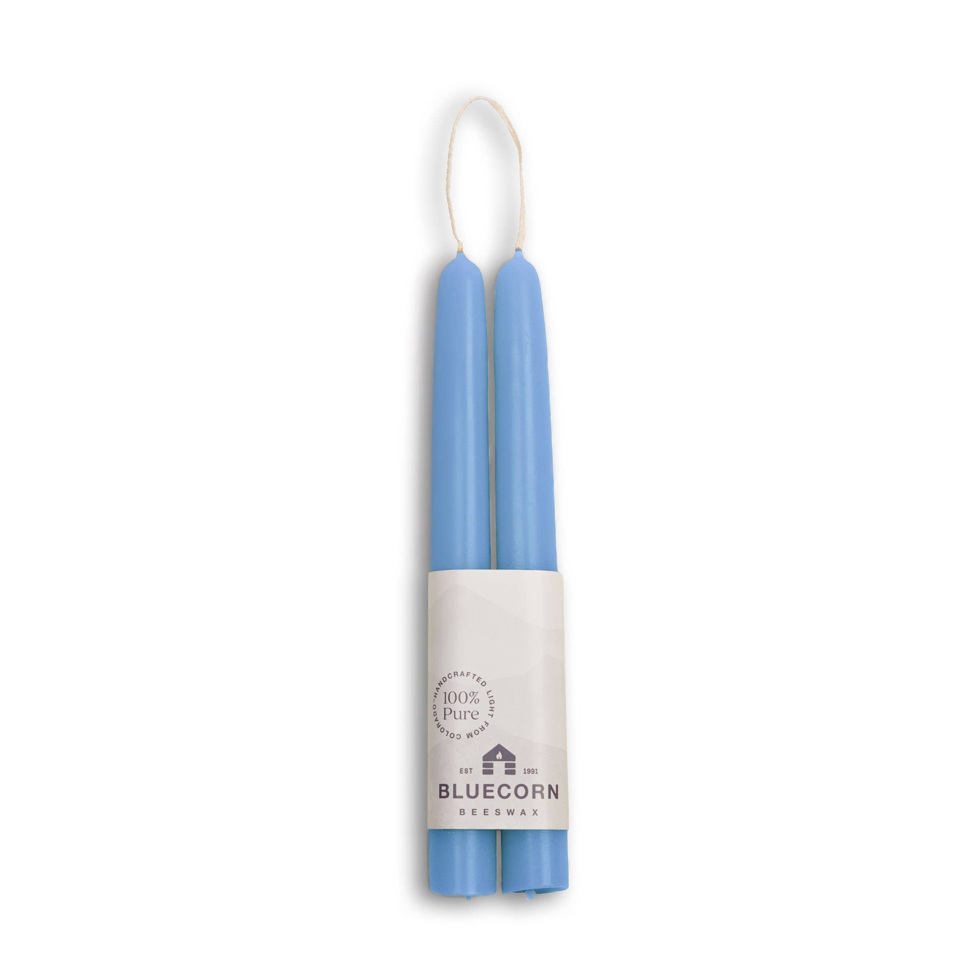 Beeswax Taper Candles – Dripless & Handmade in USA