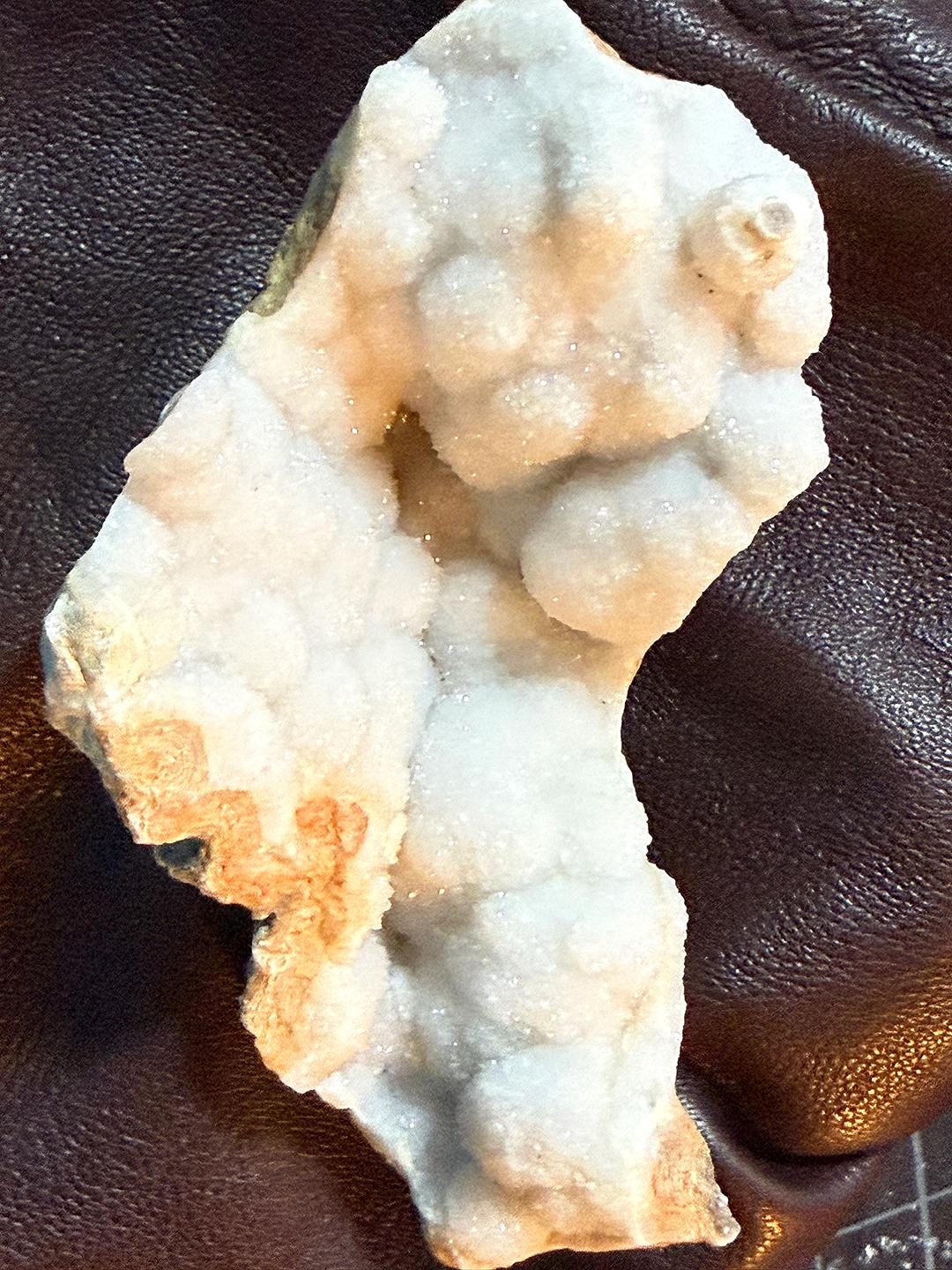 Sparkley Grey Druzy Chalcedony from Fultonville, NY, 40g