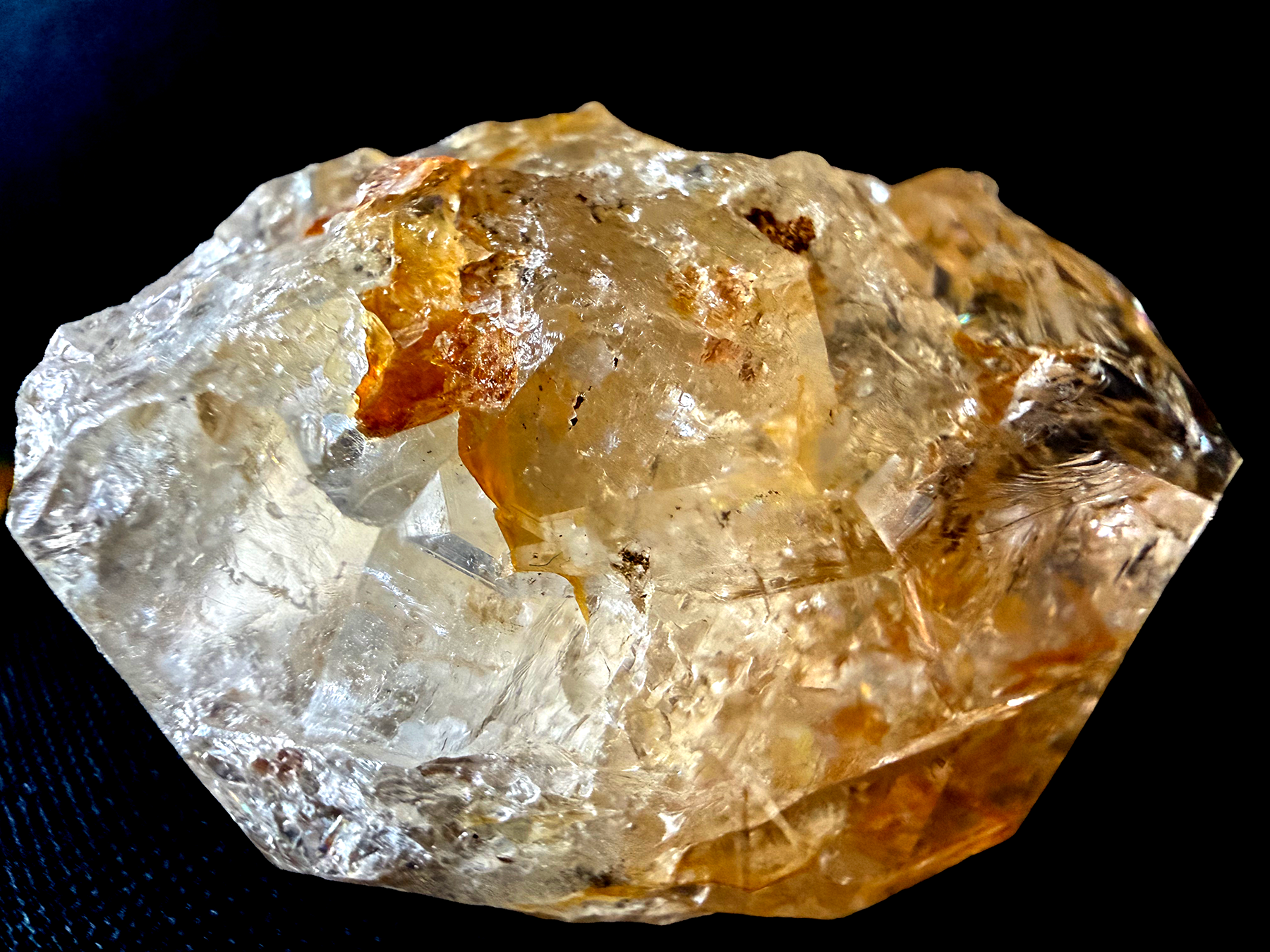 38g Golden Herkimer Diamond (#8) From Fonda, New York