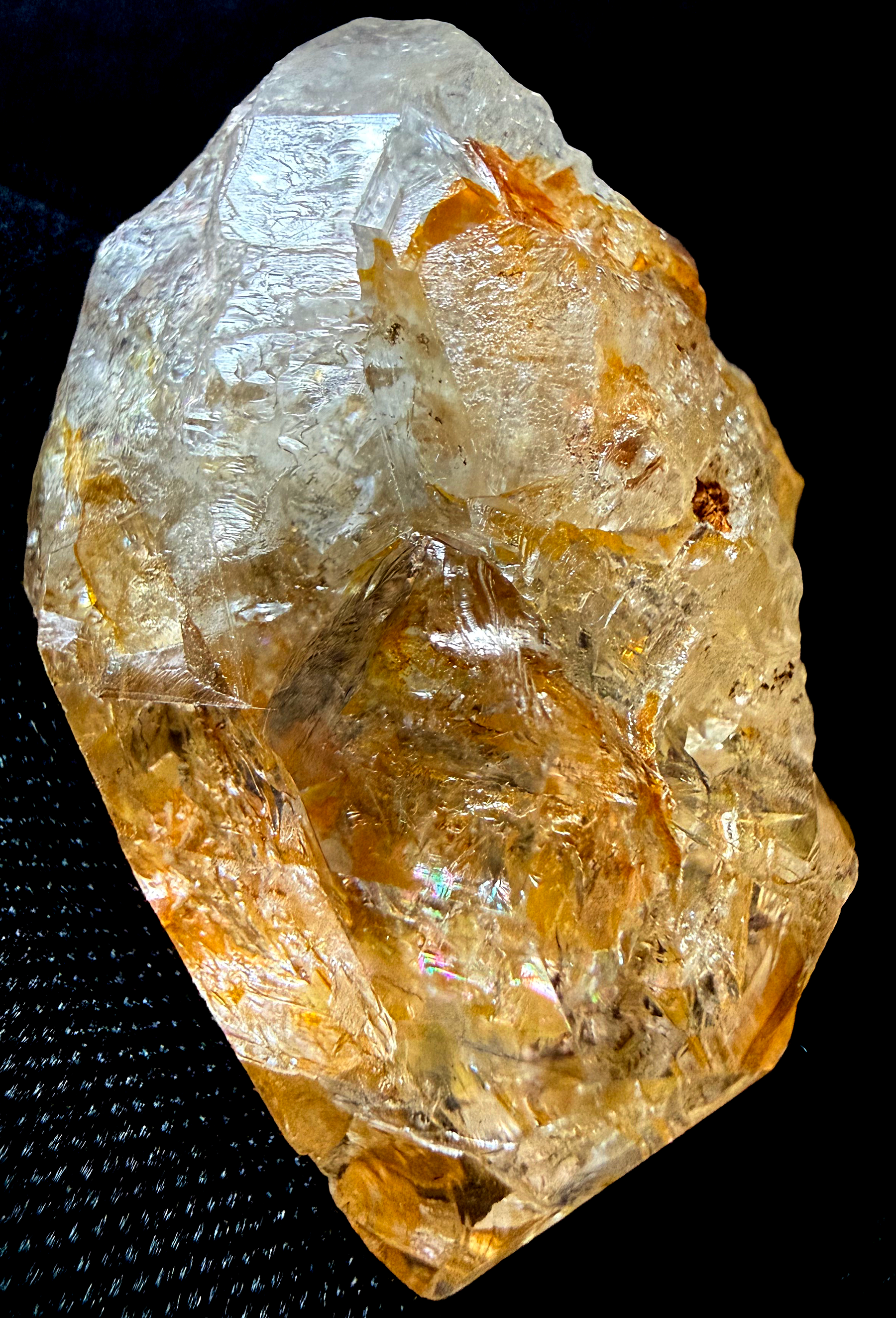 38g Golden Herkimer Diamond (#8) From Fonda, New York