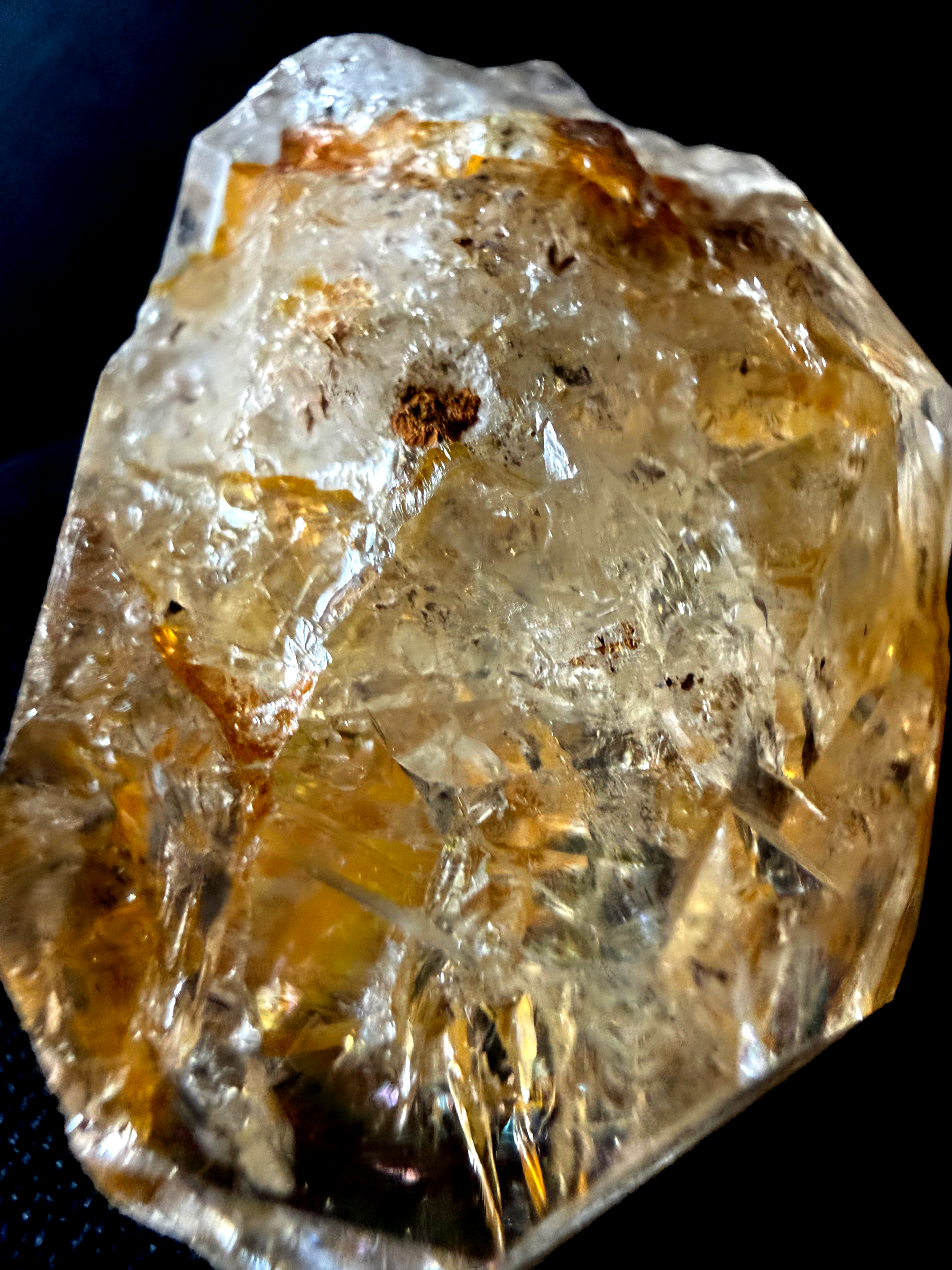38g Golden Herkimer Diamond (#8) From Fonda, New York