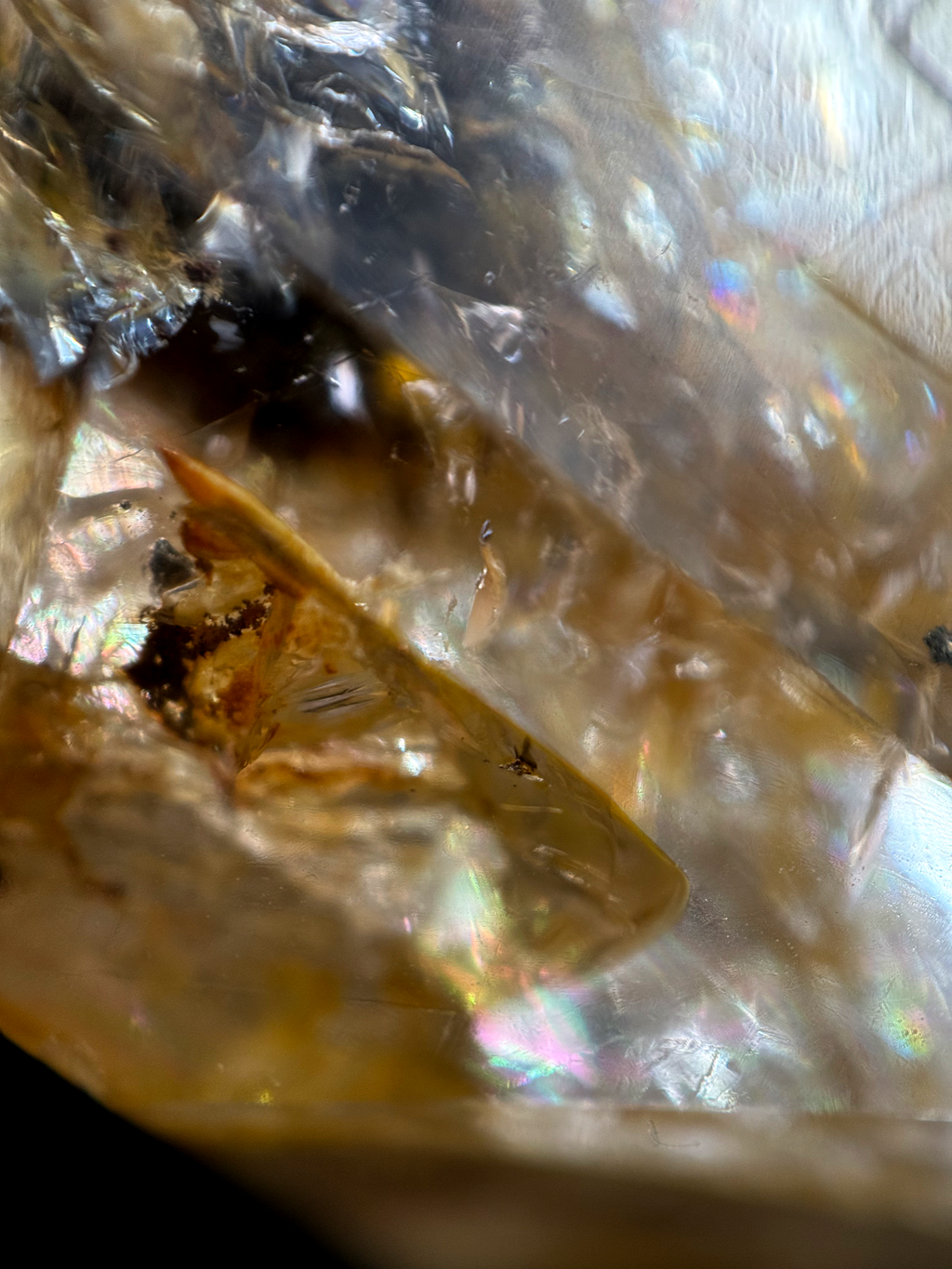 38g Golden Herkimer Diamond (#8) From Fonda, New York