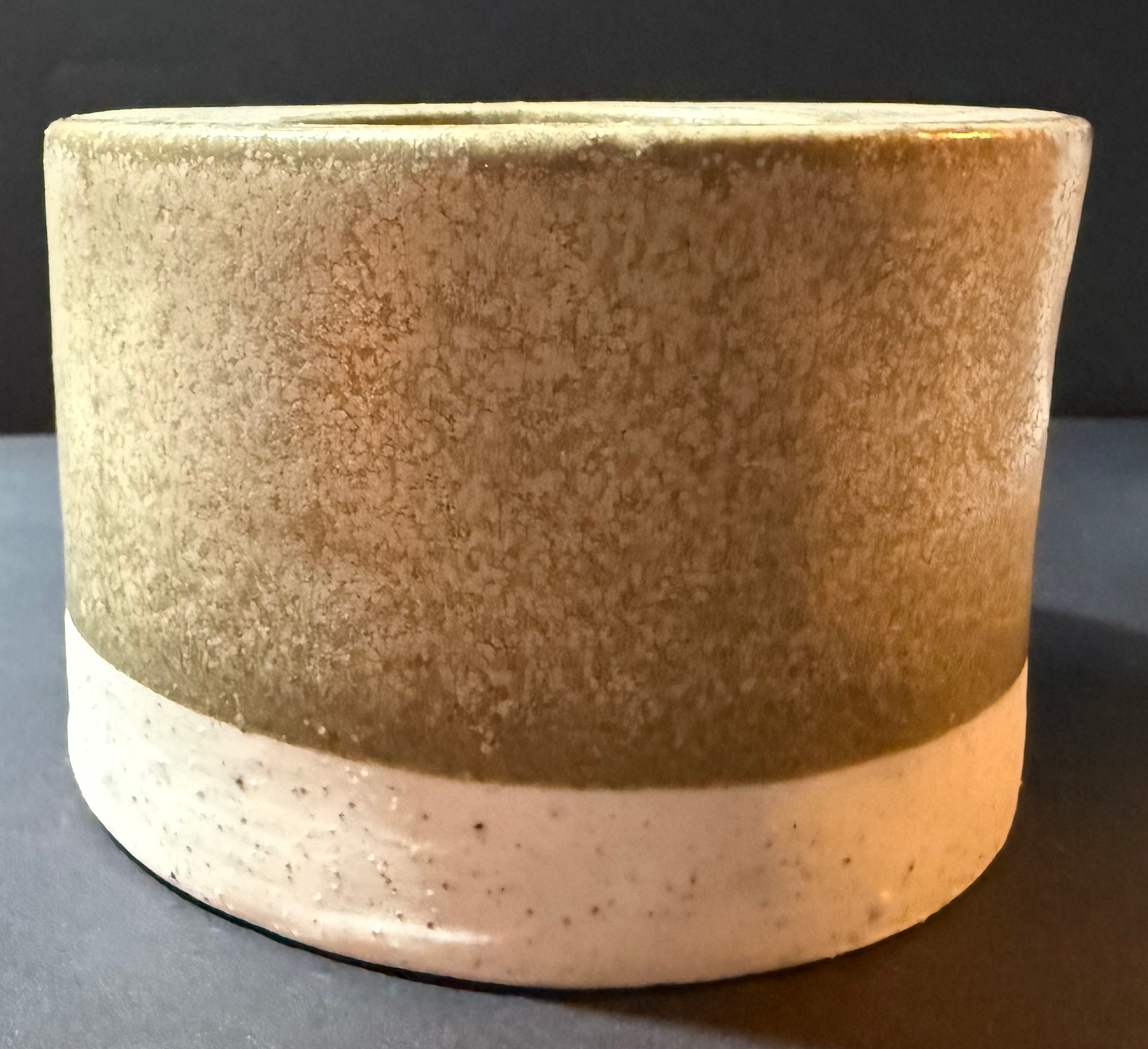 Ceramic Duo-Tone Tea Light Holder