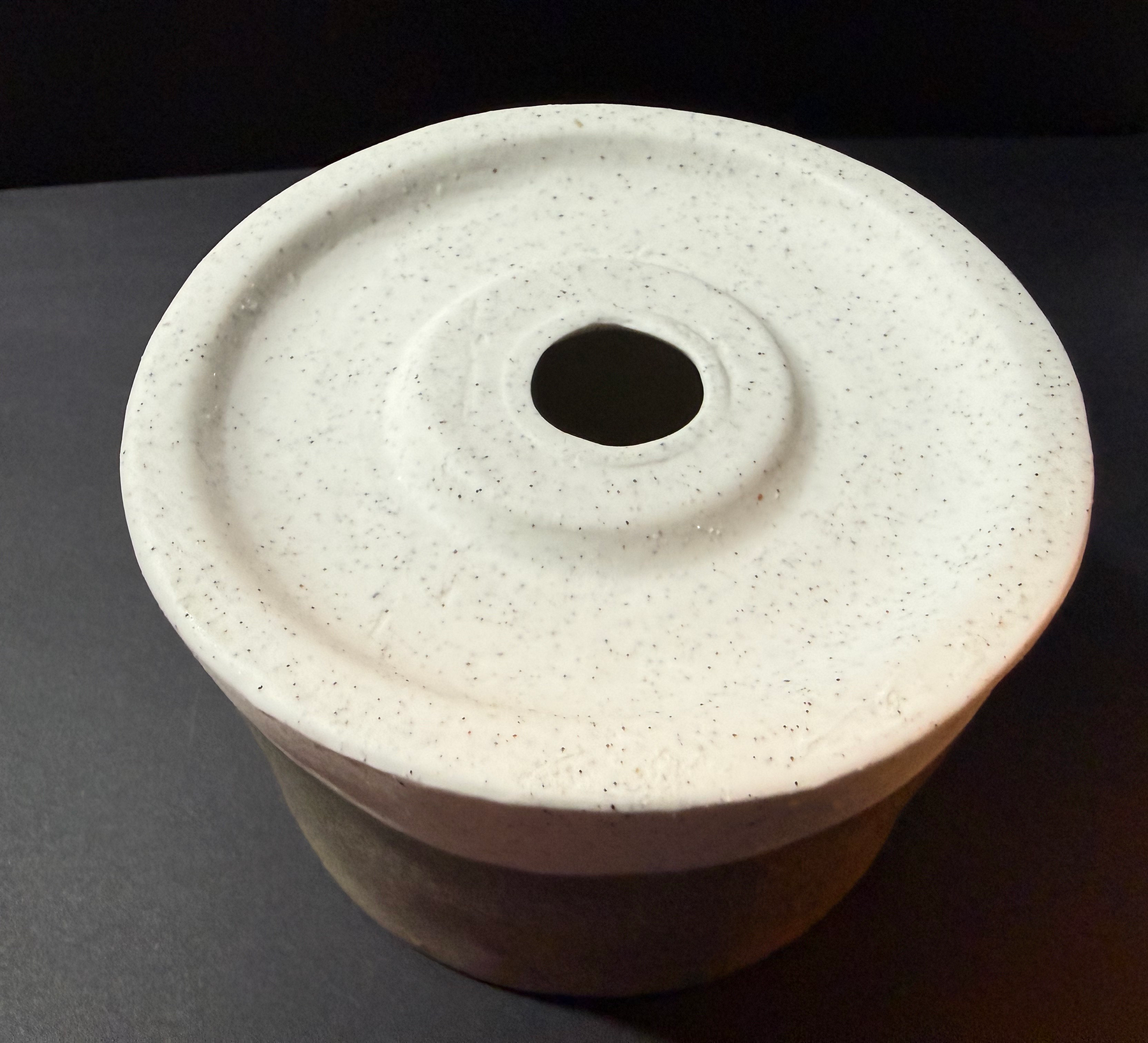 Ceramic Duo-Tone Tea Light Holder