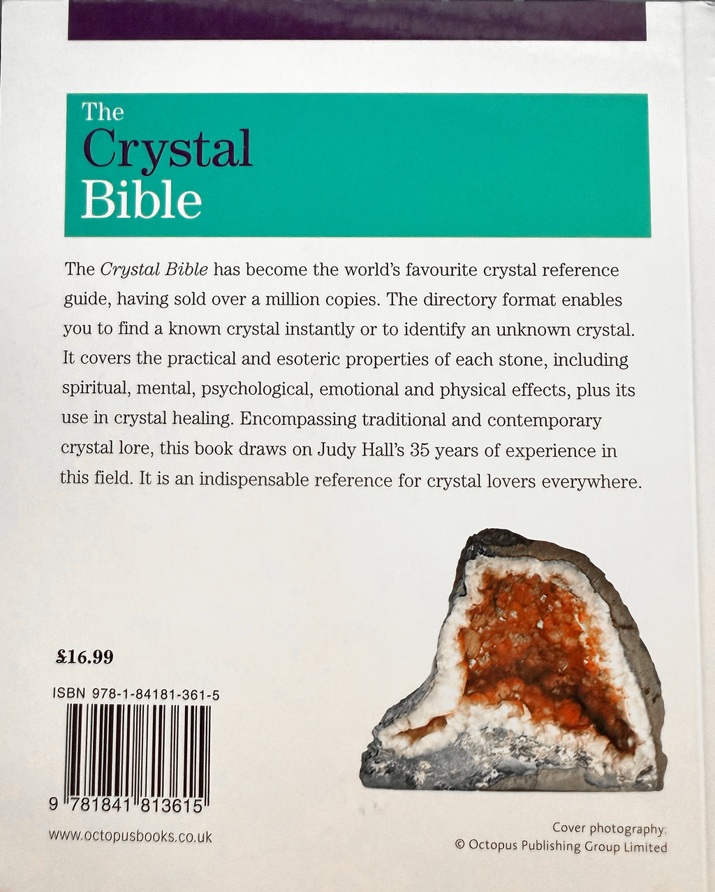 The Crystal Bible by Judy Hall