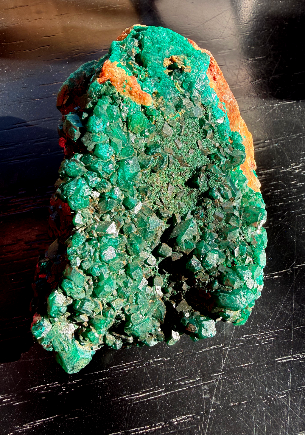 Dioptase - Emerald & Bright Green Colors from Mexico #D1