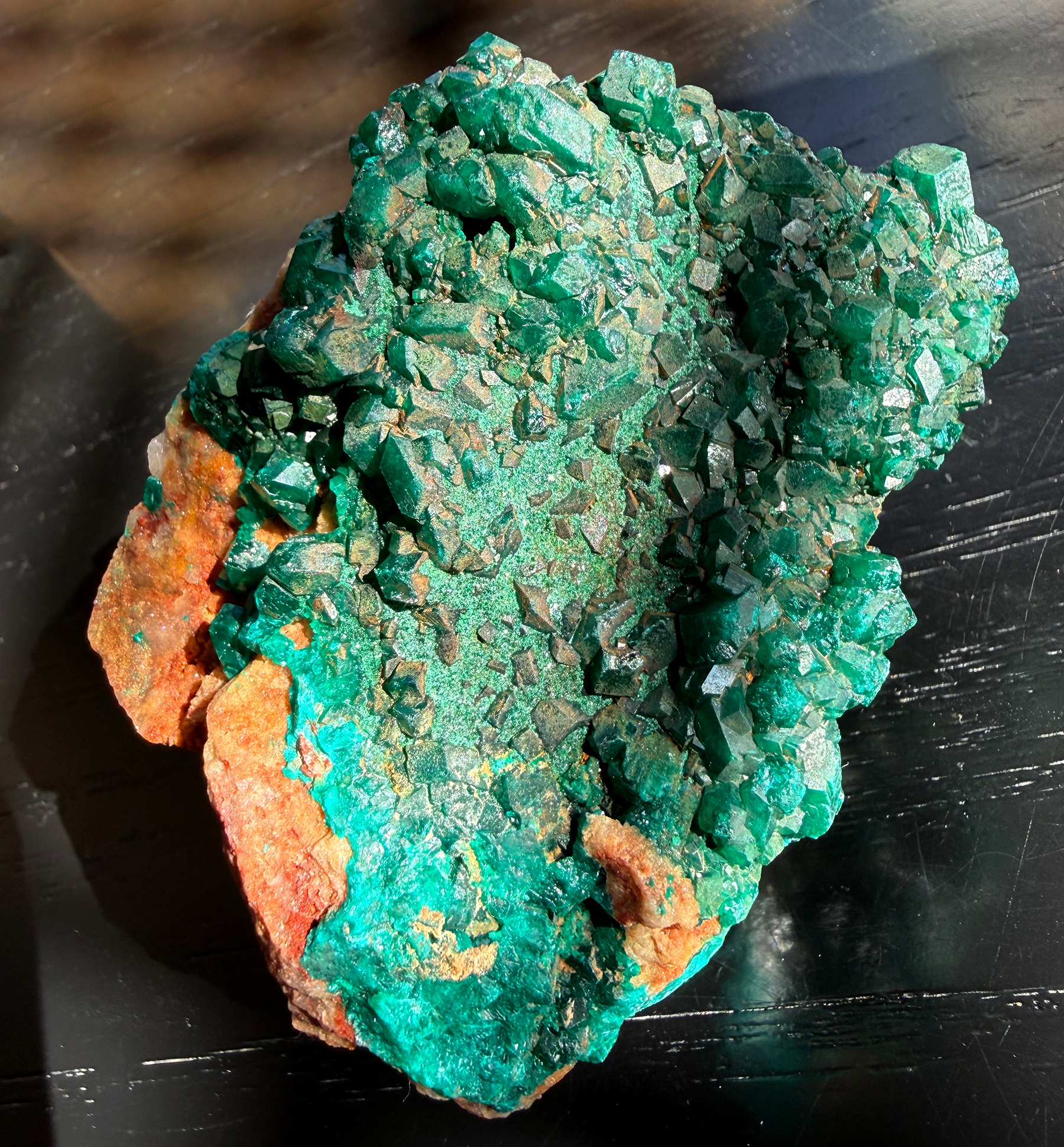 Dioptase - Emerald & Bright Green Colors from Mexico #D1