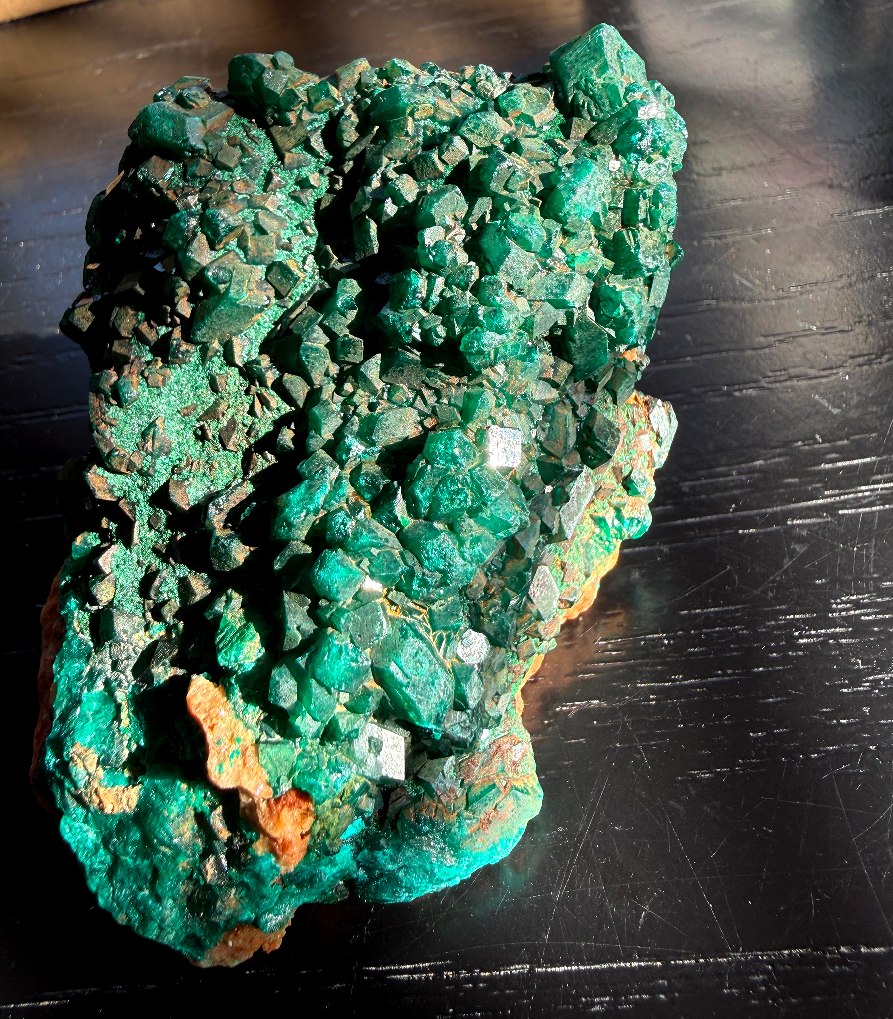 Dioptase - Emerald & Bright Green Colors from Mexico #D1