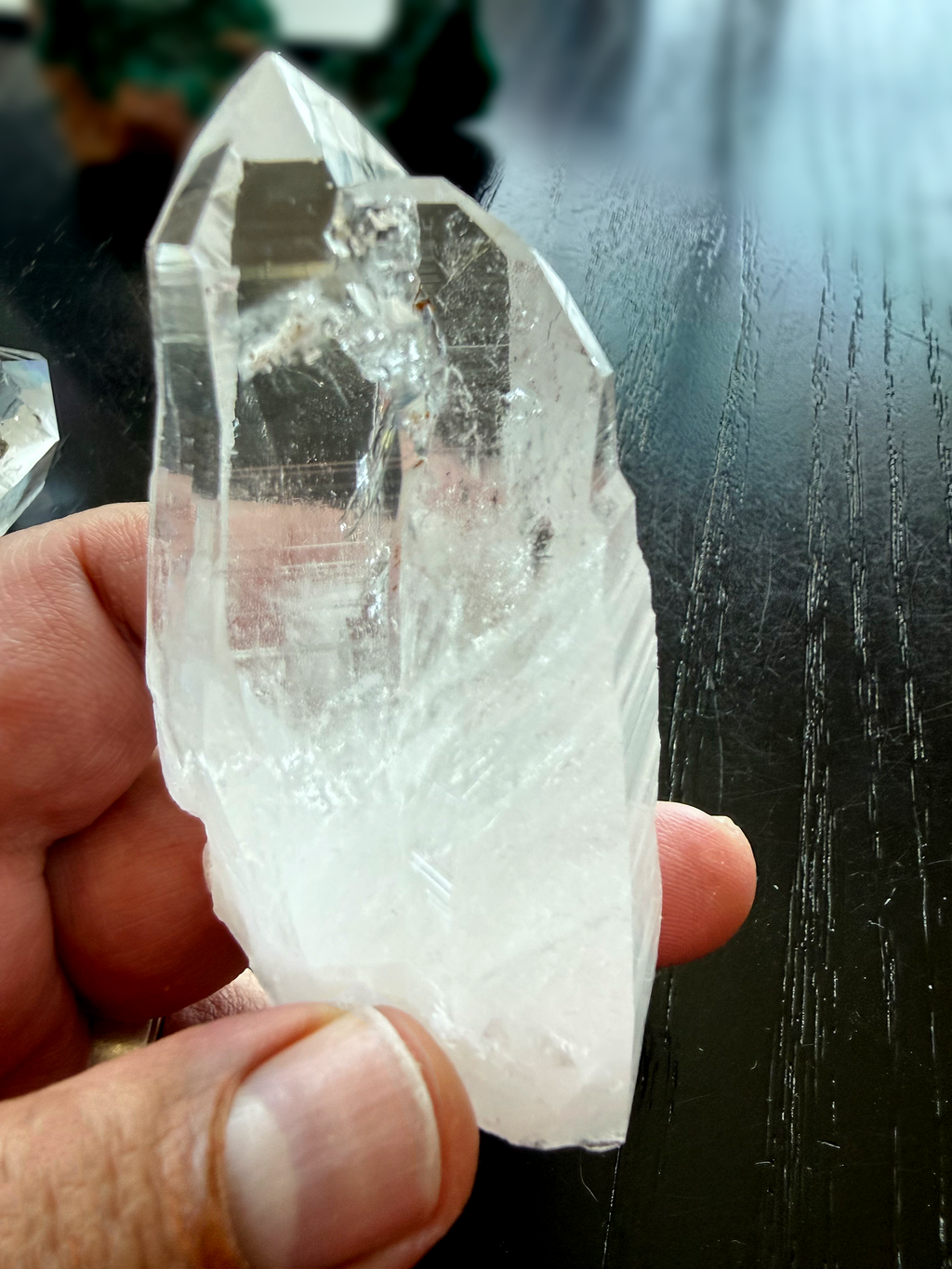 Lemurian Quartz from Brasil  "#B" 139g/4.875 oz