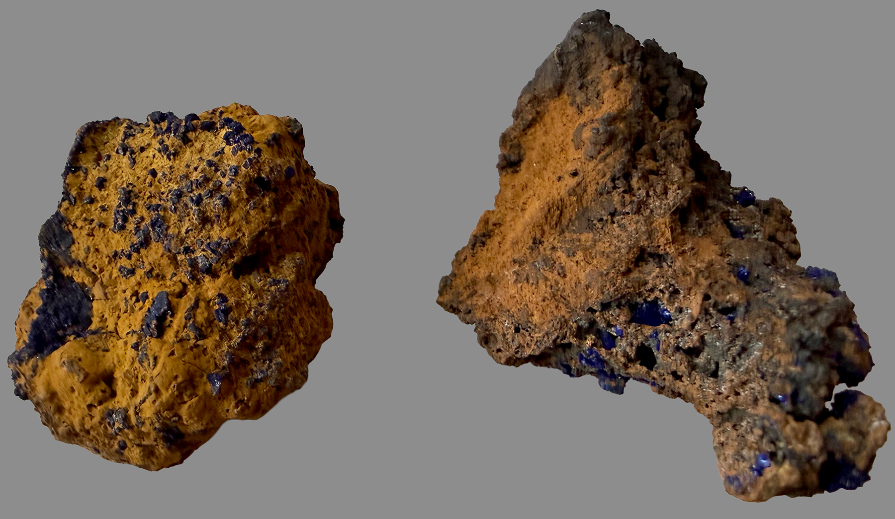 Azurite Set from Arizona (Two Pieces)