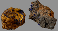 Azurite Set from Arizona (Two Pieces)
