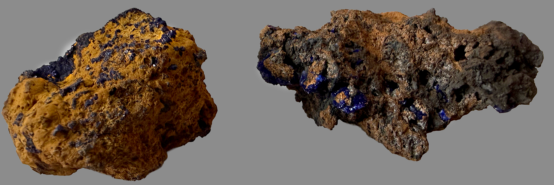 Azurite Set from Arizona (Two Pieces)