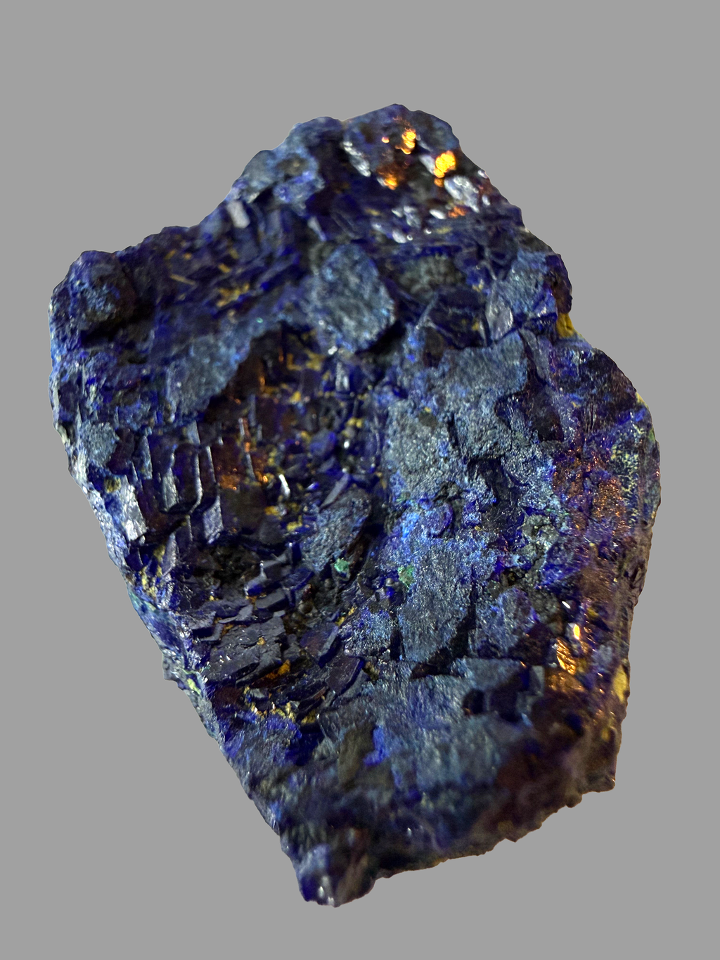 Azurite Single with Small Malachite Inclusions from Arizona