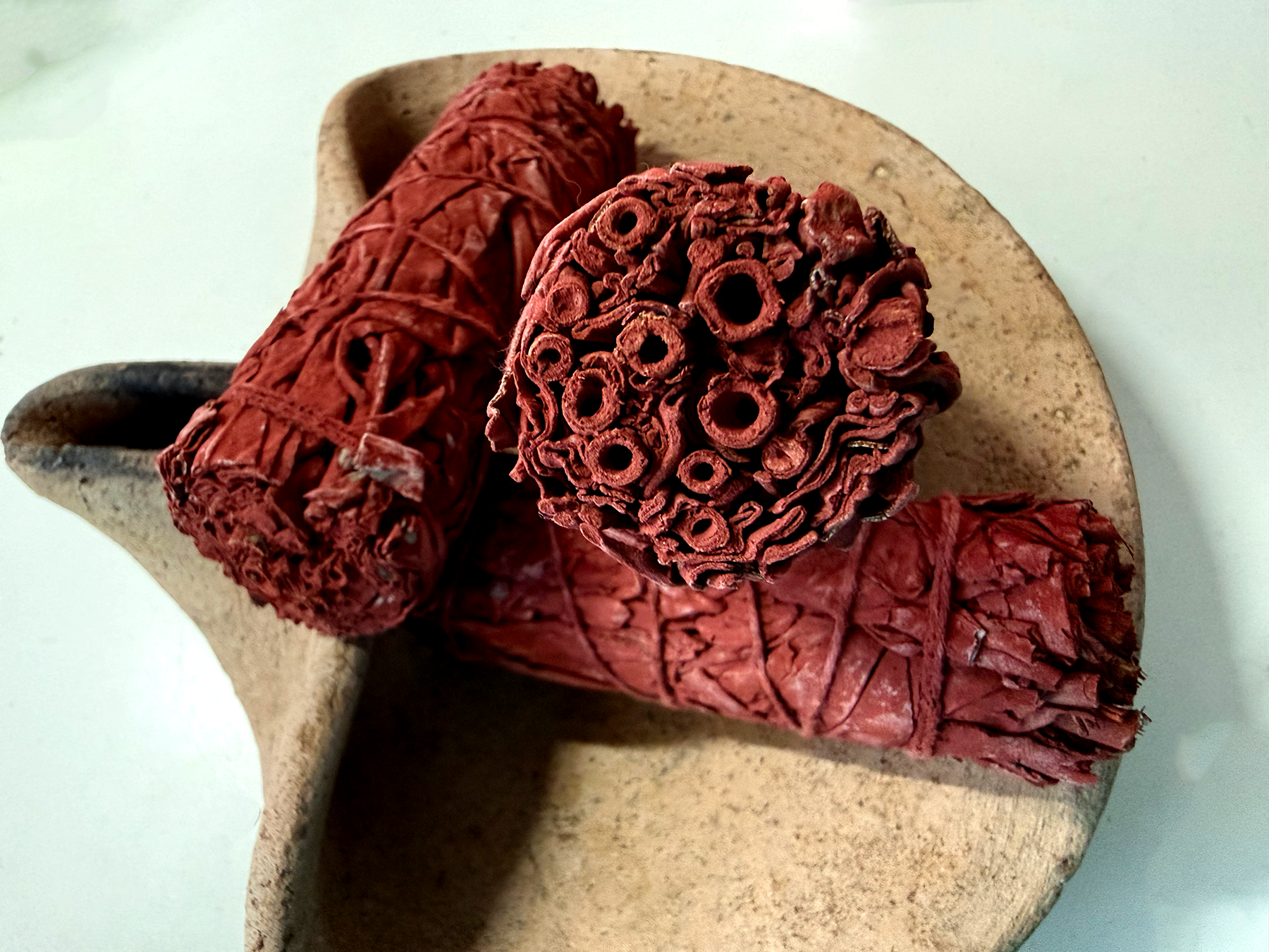 White Sage &  Dragon's Blood Smudge Wand (each)