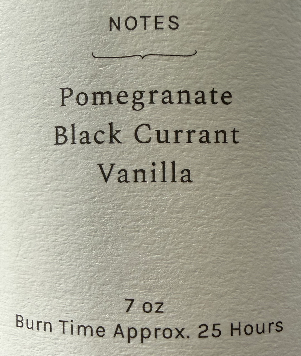  Sundried Pomegranate Jar Candle