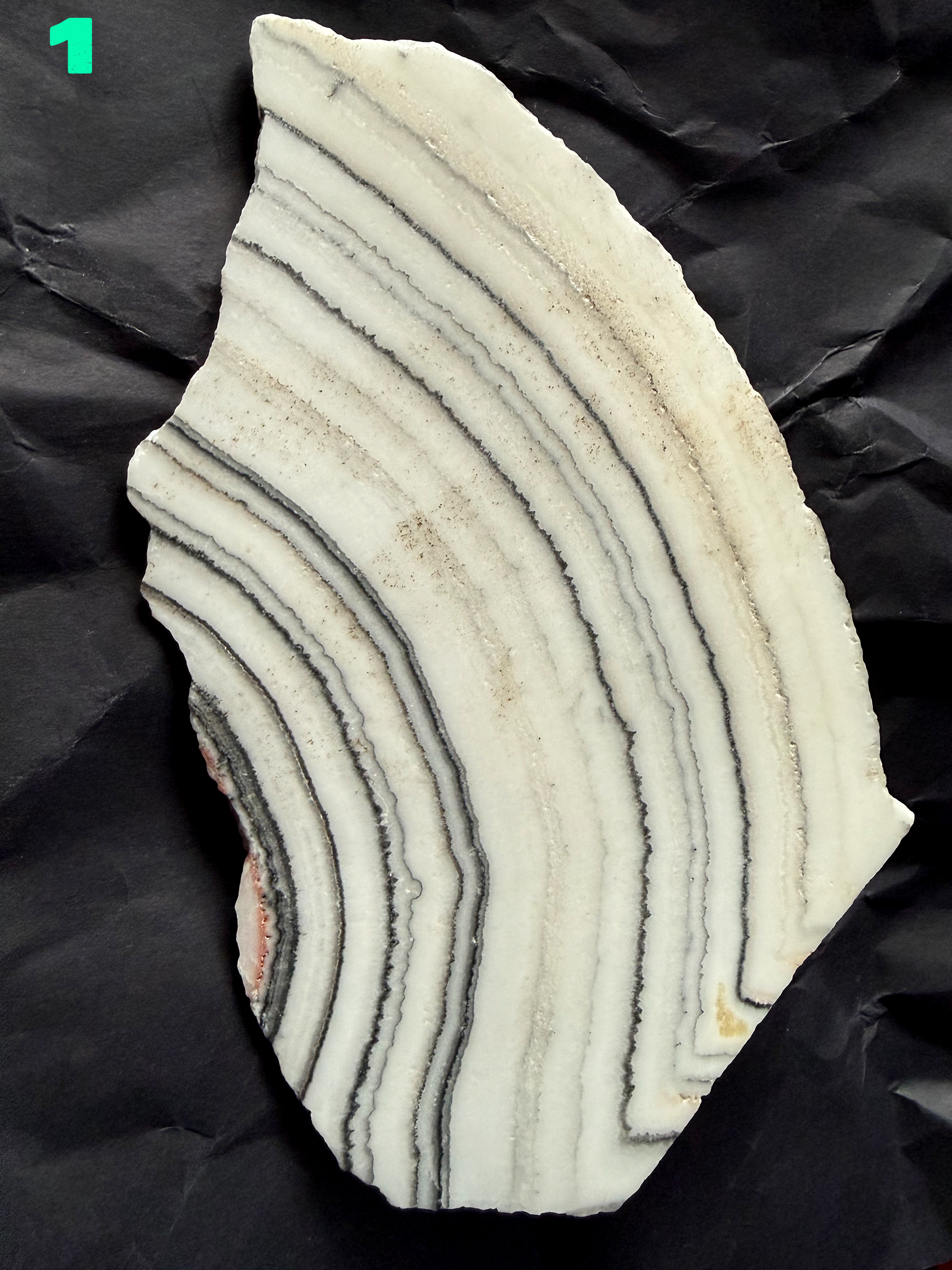 Onyx (Banded Mexican Onyx) from Mexico - 3 Specimens!