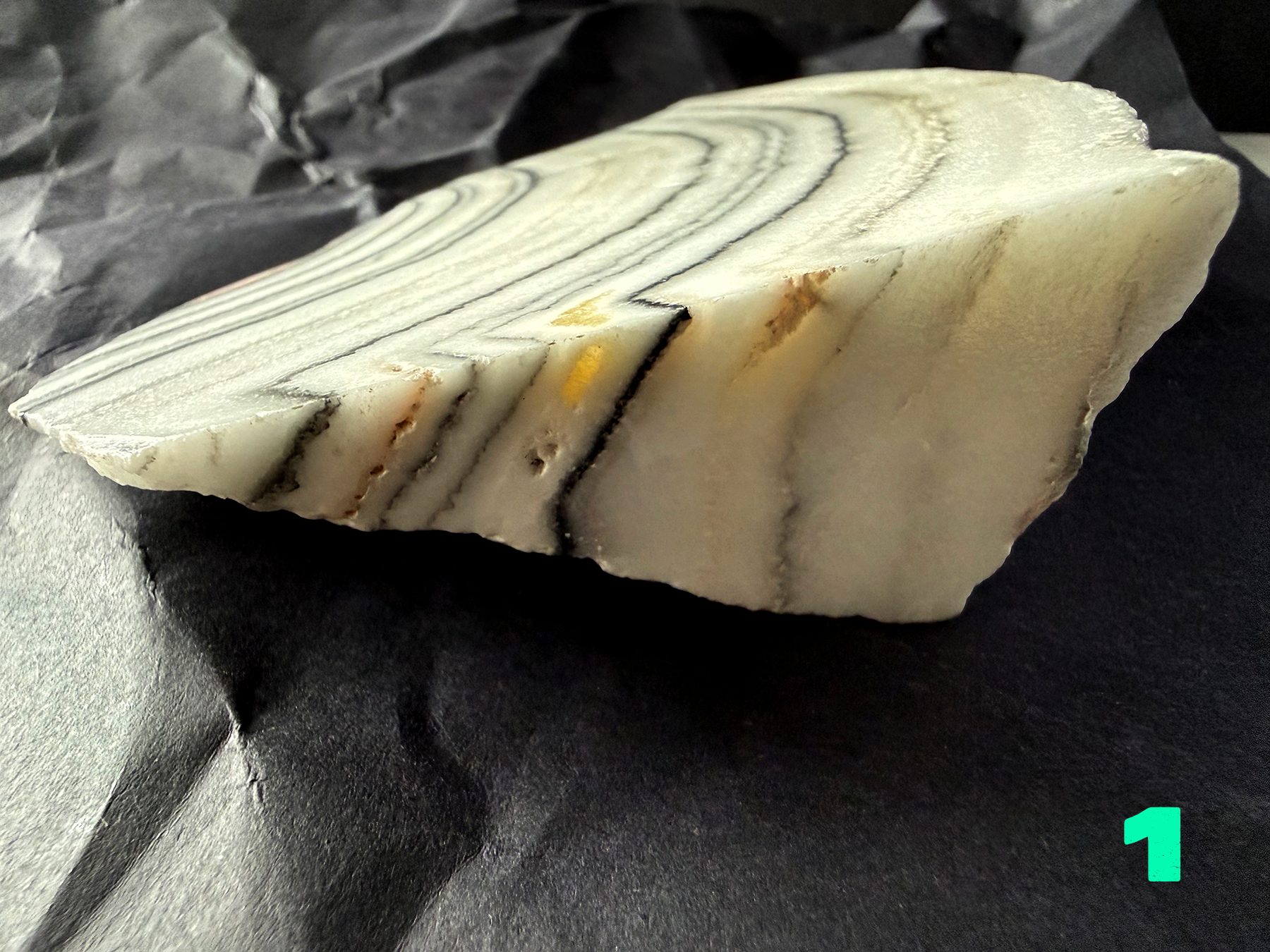 Onyx (Banded Mexican Onyx) from Mexico - 3 Specimens!