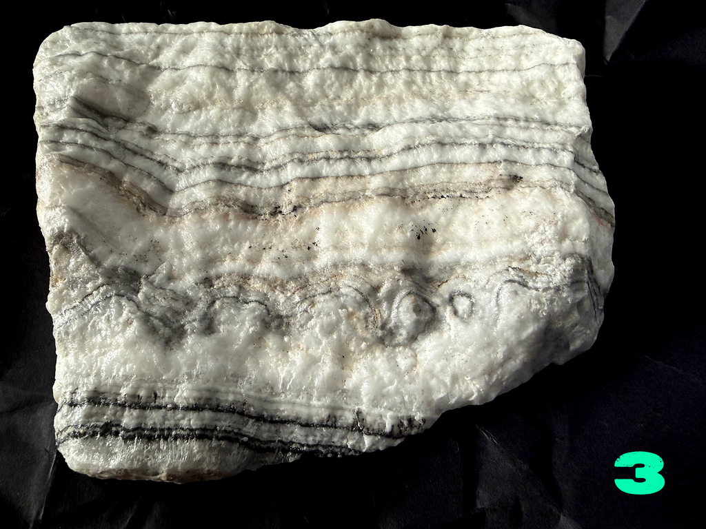 Onyx (Banded Mexican Onyx) from Mexico - 3 Specimens!