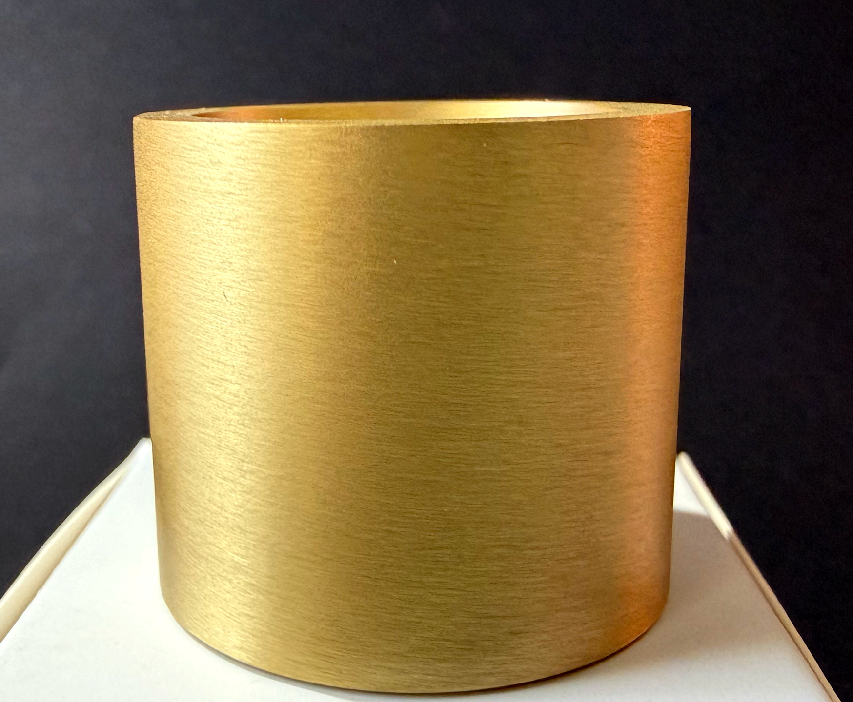 Thin Taper Candle Holder - Solid Brass