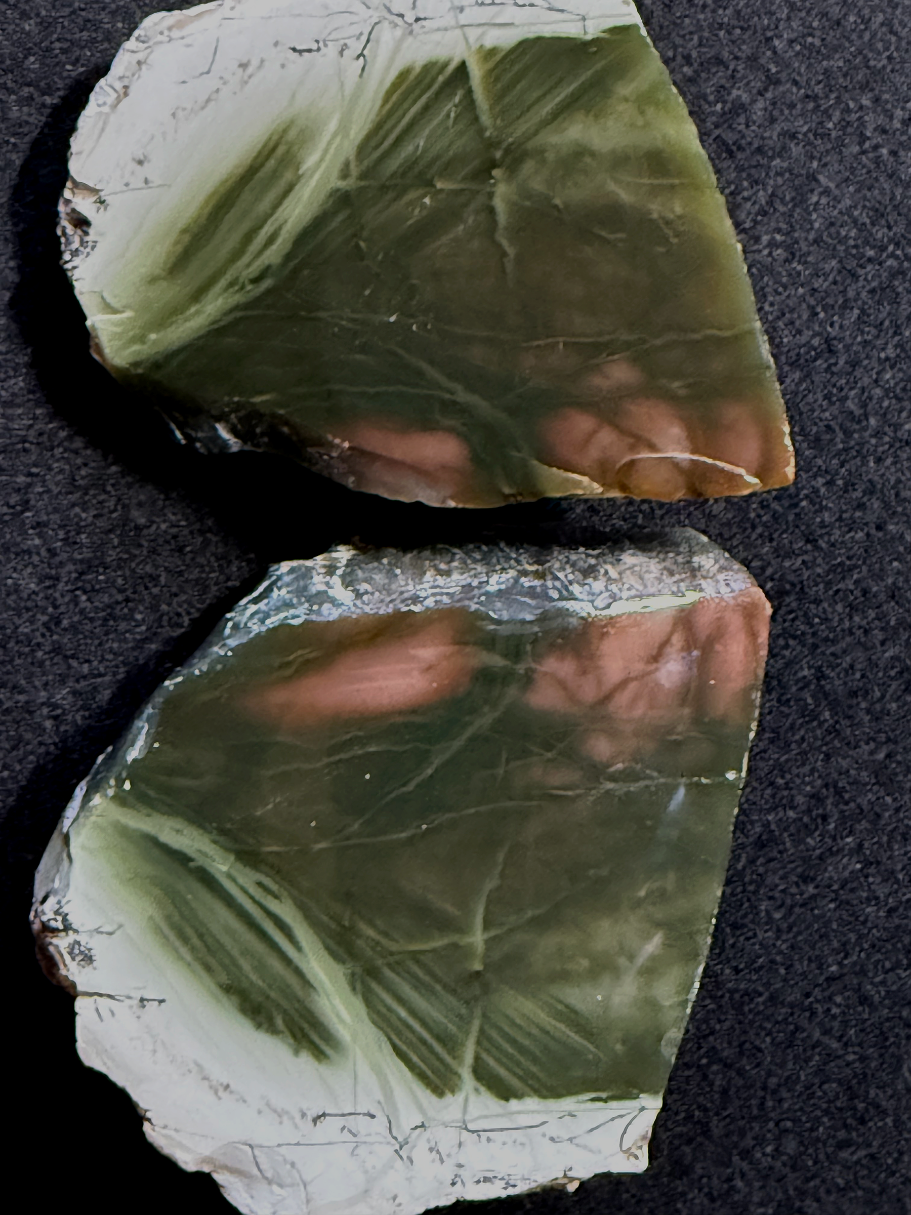 Imperial Jasper pair from Zacatecas, Mexico
