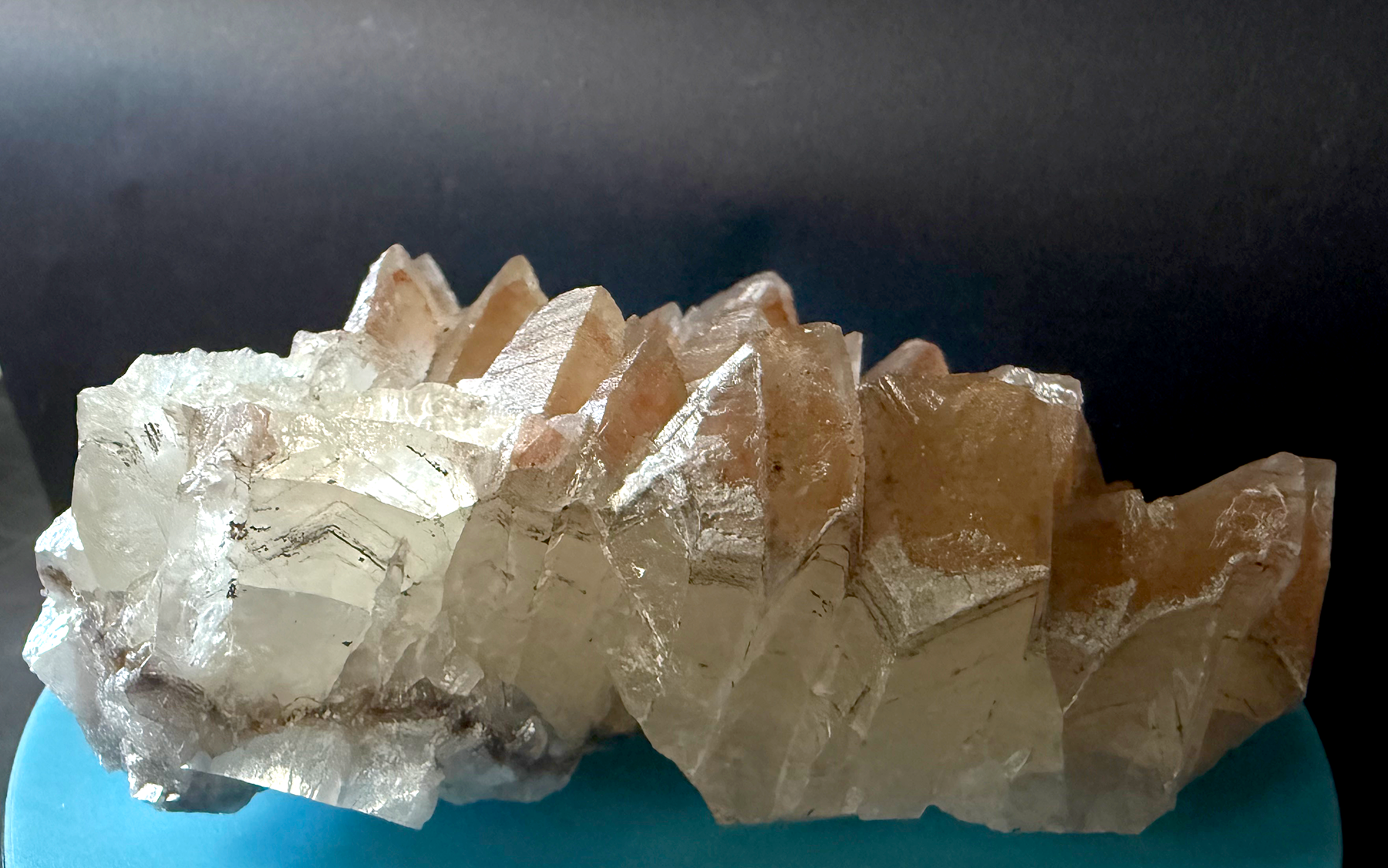 Mariposa Calcite from El Potosi Mines, Santa Eulalia, Chihuahua, Mexico