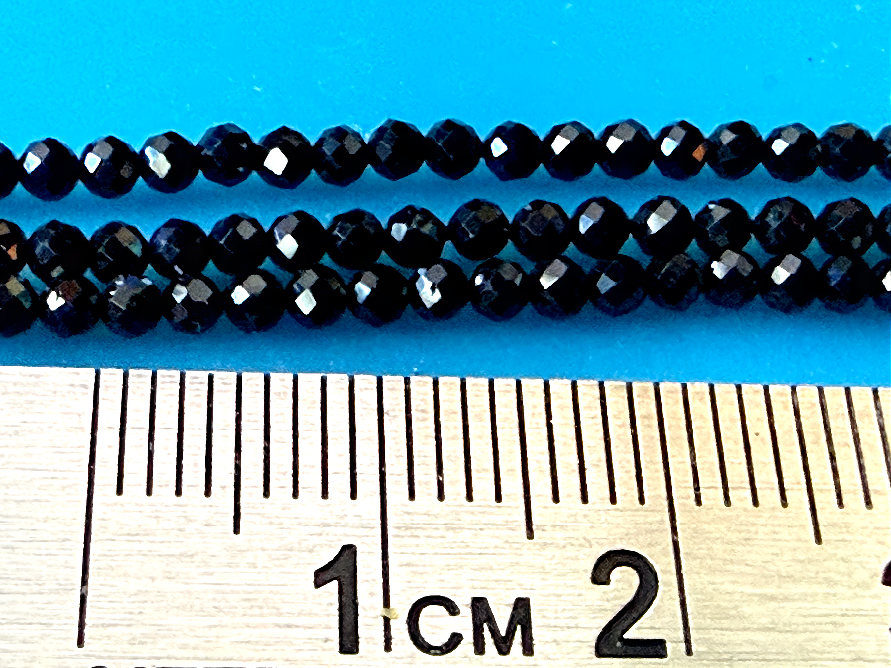 Bead Strands, Faceted .46mm & .61mm: Peridot, Citrine, Hessonite, & Tourmaline