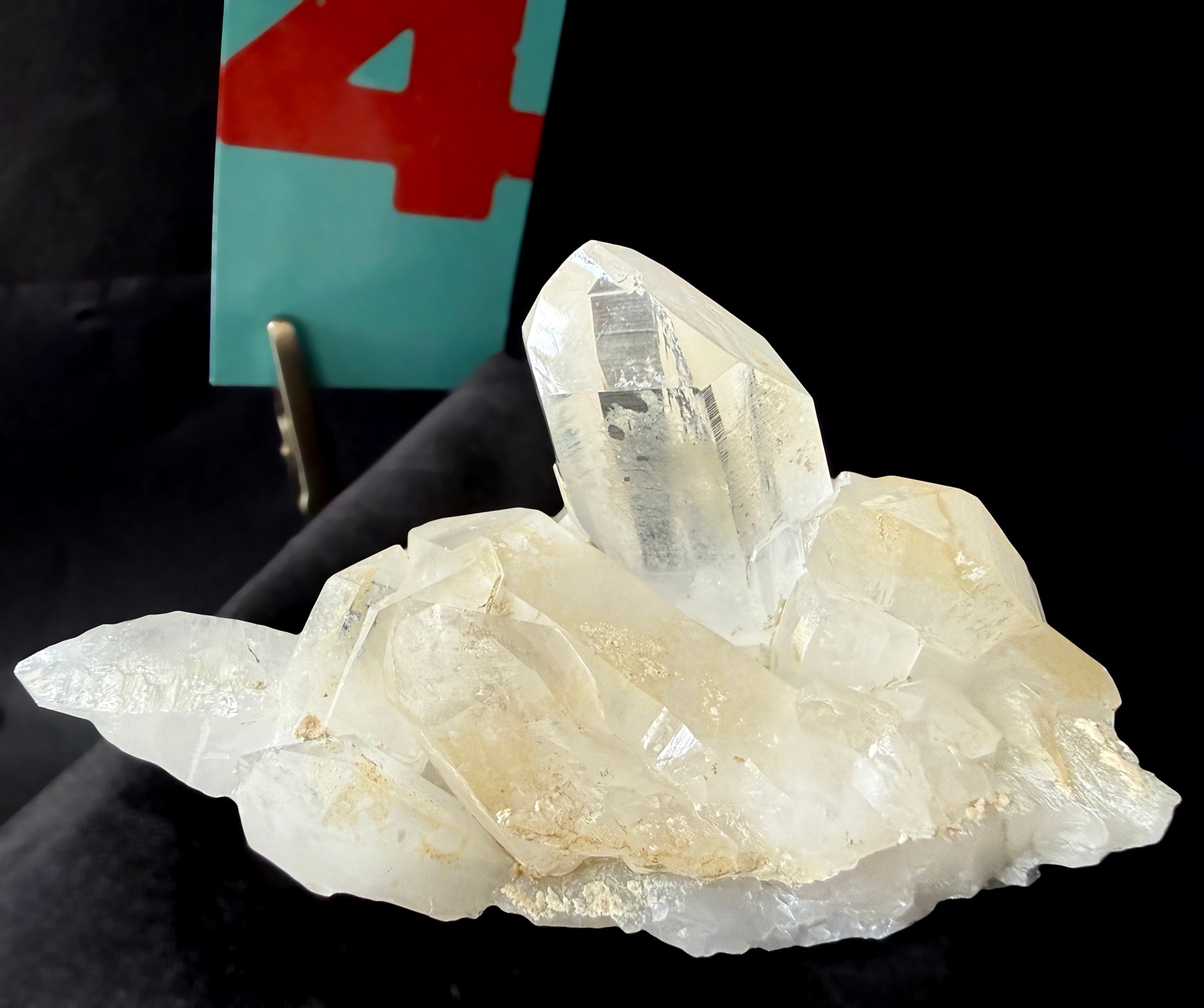 Clear Quartz Clusters & Single Points 1-5