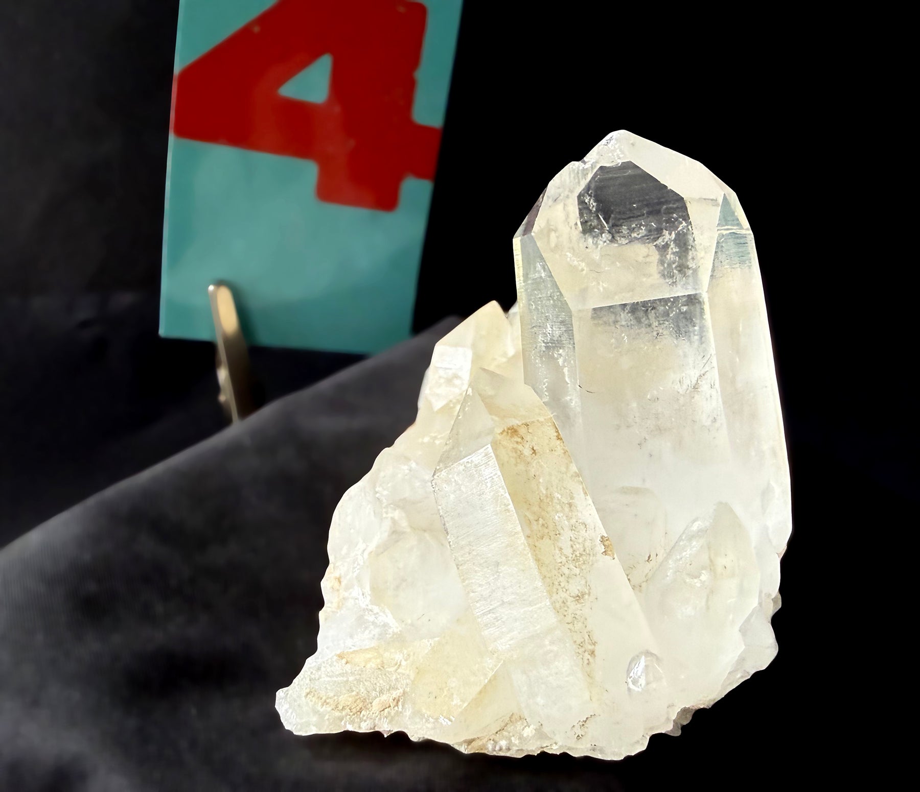 Clear Quartz Clusters & Single Points 1-5