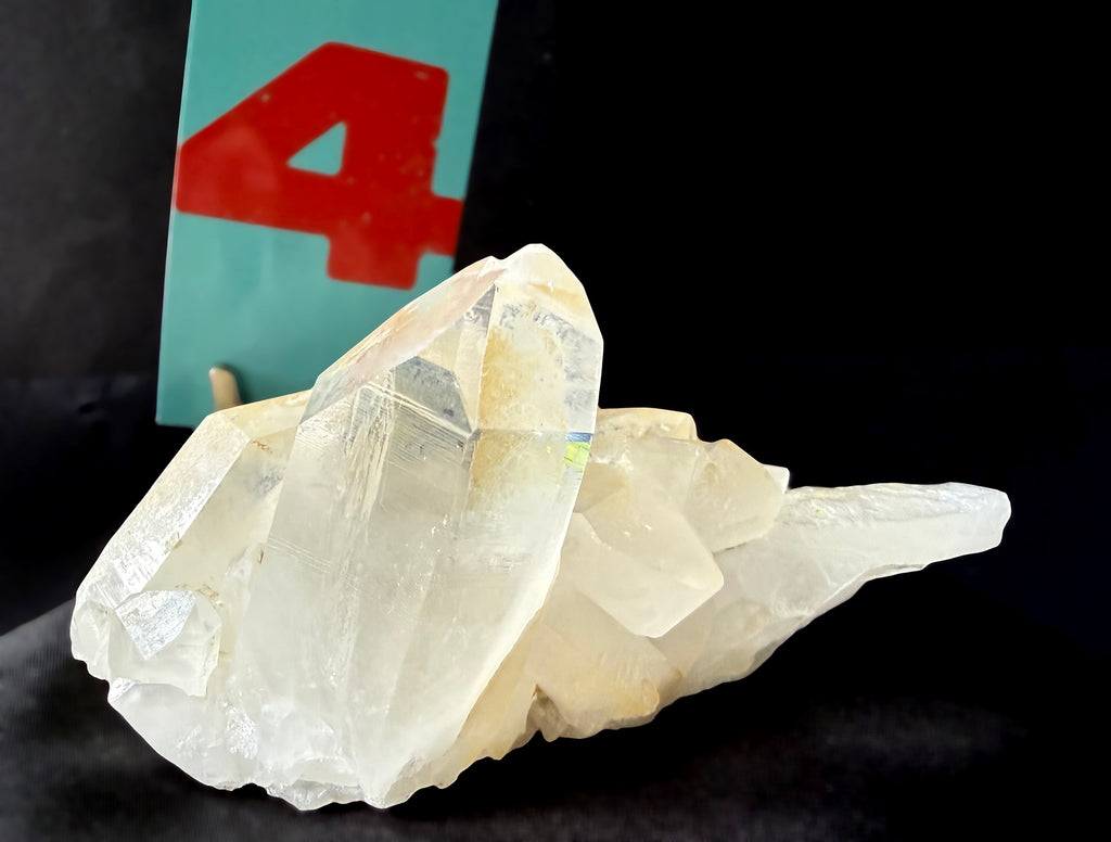 Clear Quartz Clusters & Single Points 1-5