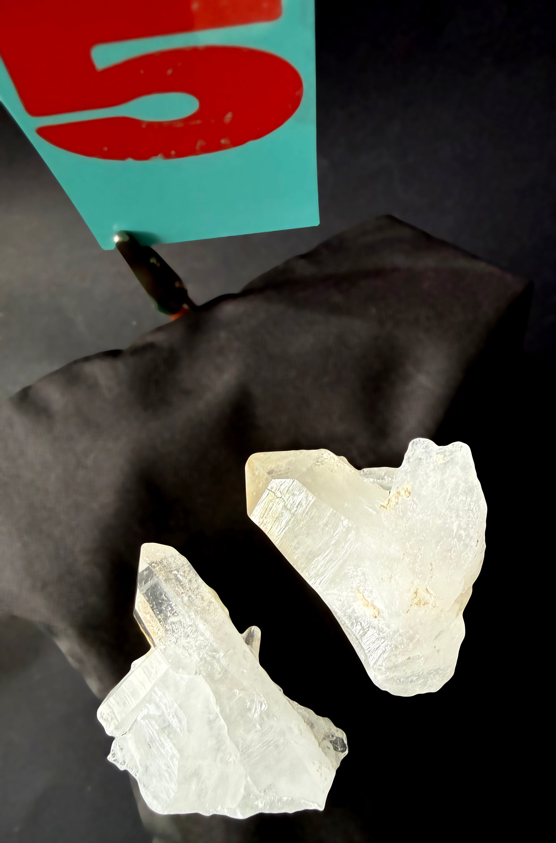 Clear Quartz Clusters & Single Points 1-5