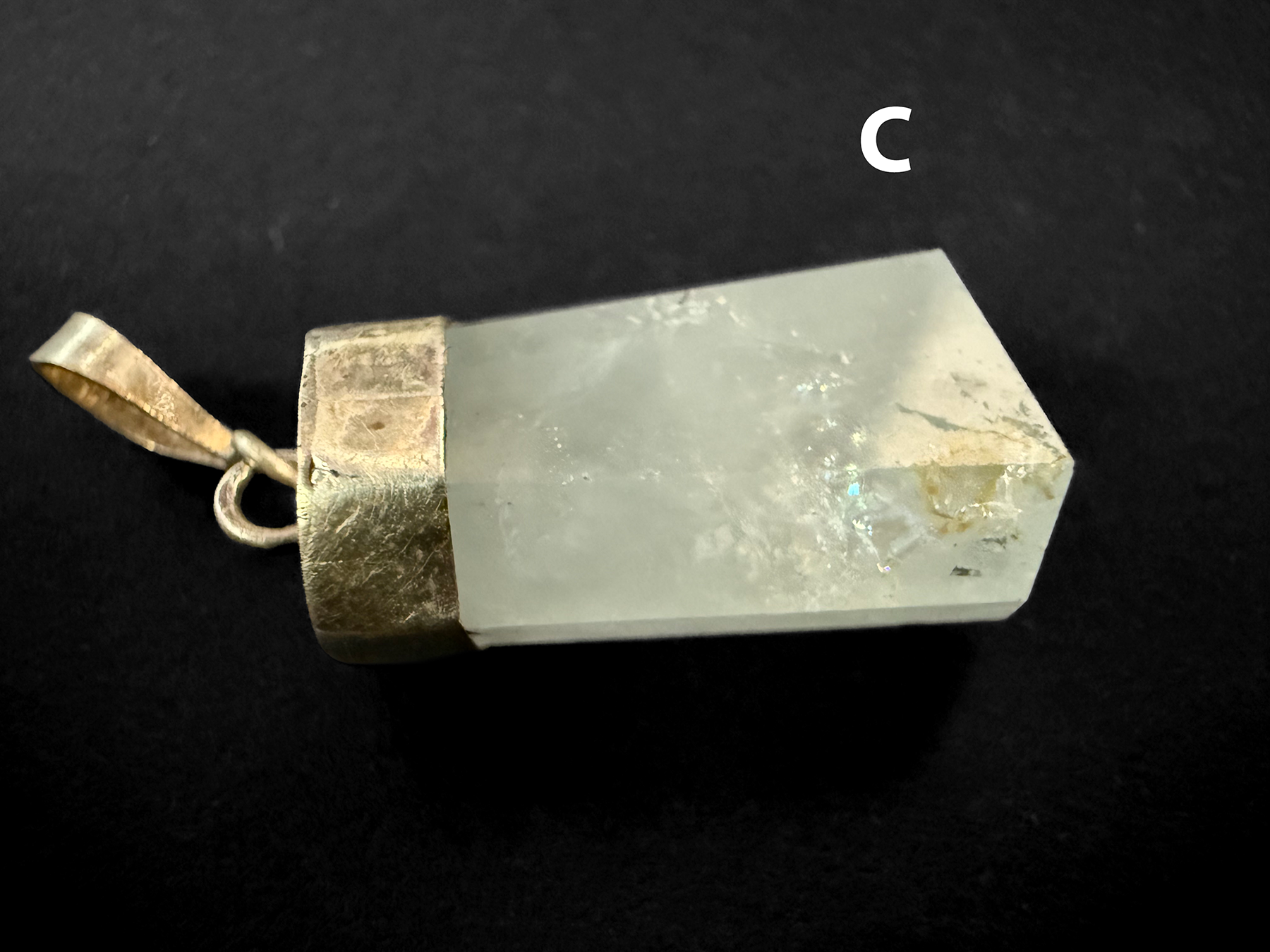 Aquamarine & 925 Silver Pendants from Pakistan