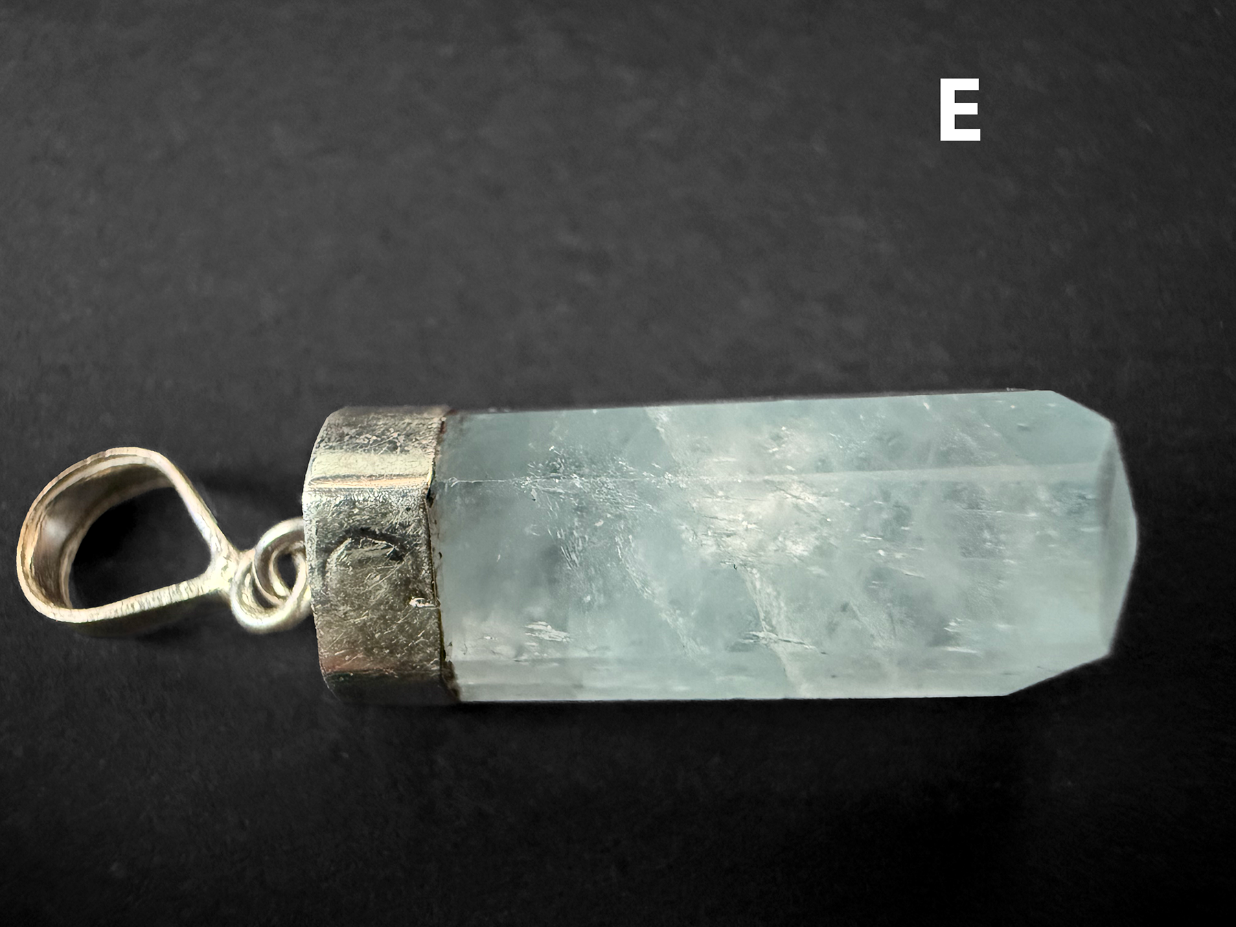 Aquamarine & 925 Silver Pendants from Pakistan