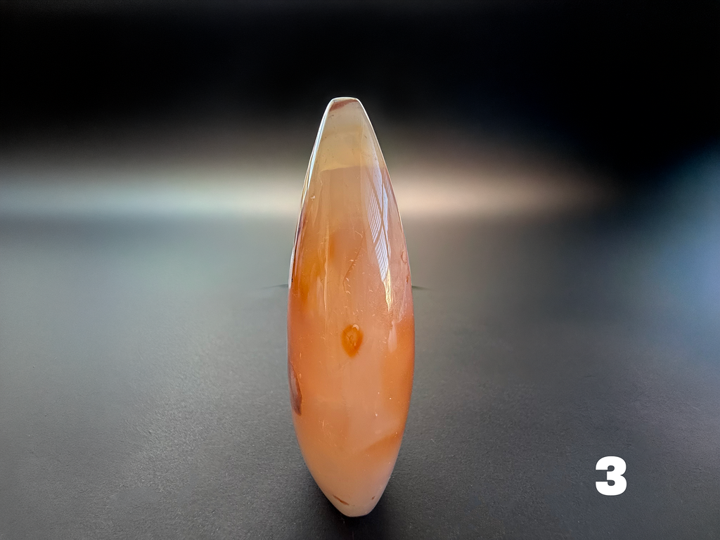 Carnelian Flower Agate Flames