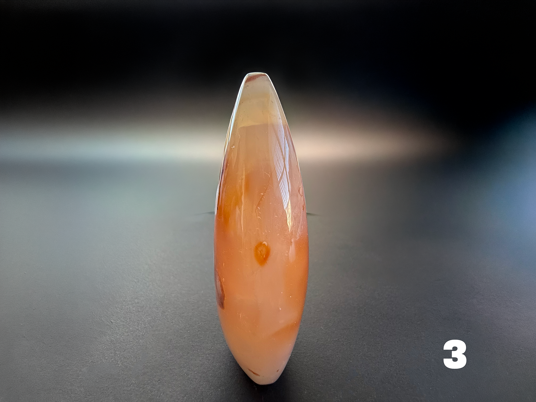 Carnelian Flower Agate Flames