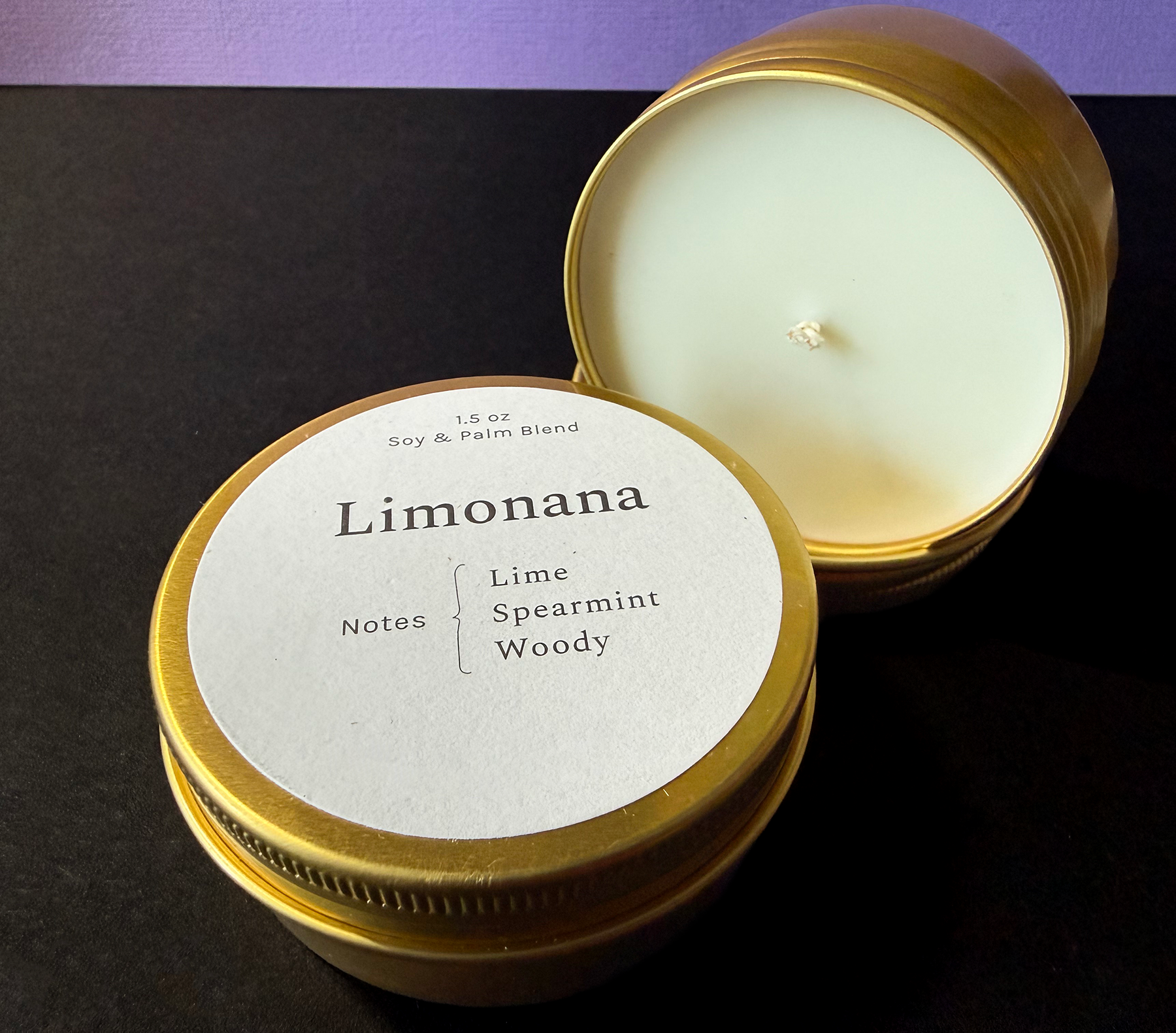 Limonana Candle Travel Tin 1.5 oz