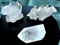 Clear Quartz Clusters & Point Trio Lot 6