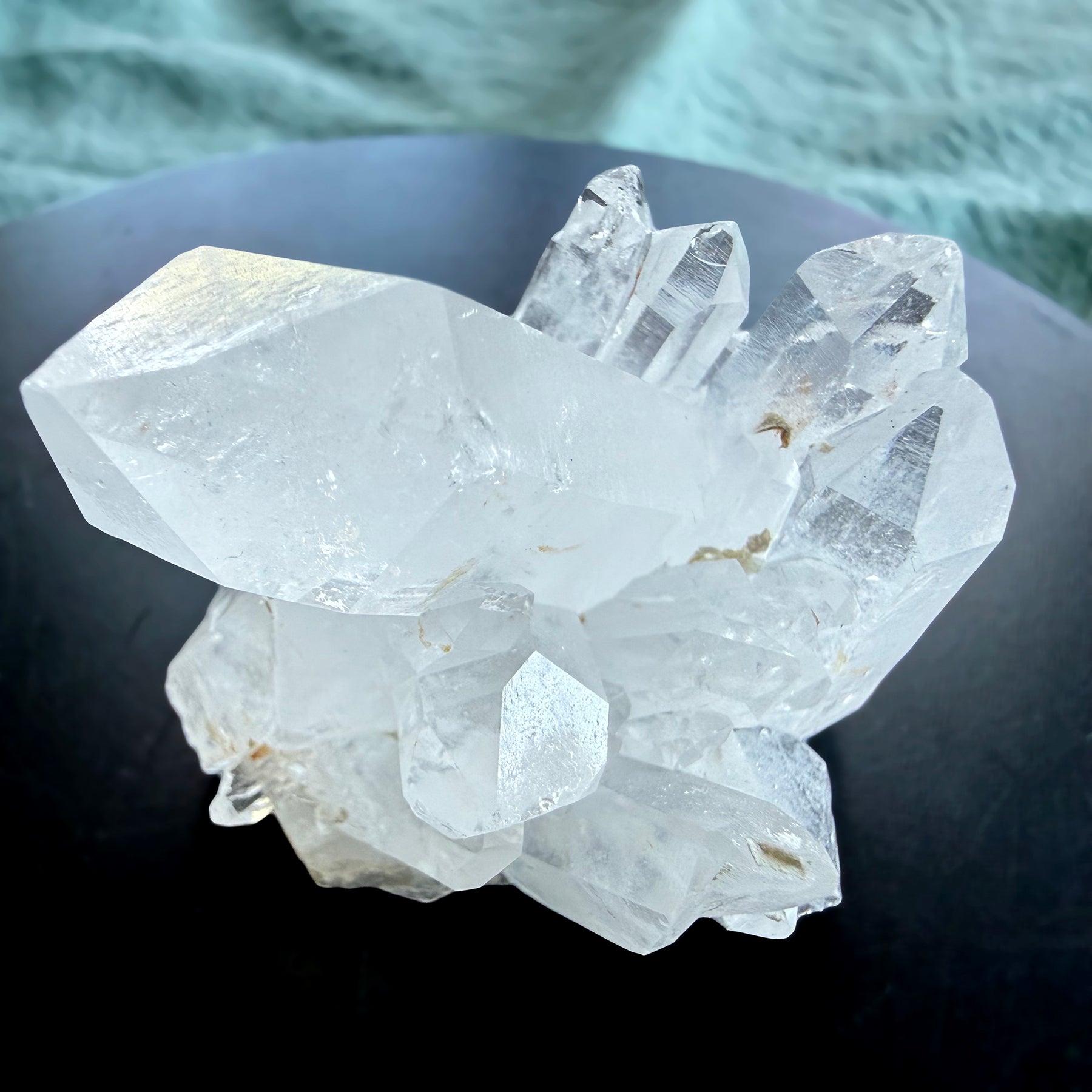Clear Quartz Clusters & Point Trio Lot 6