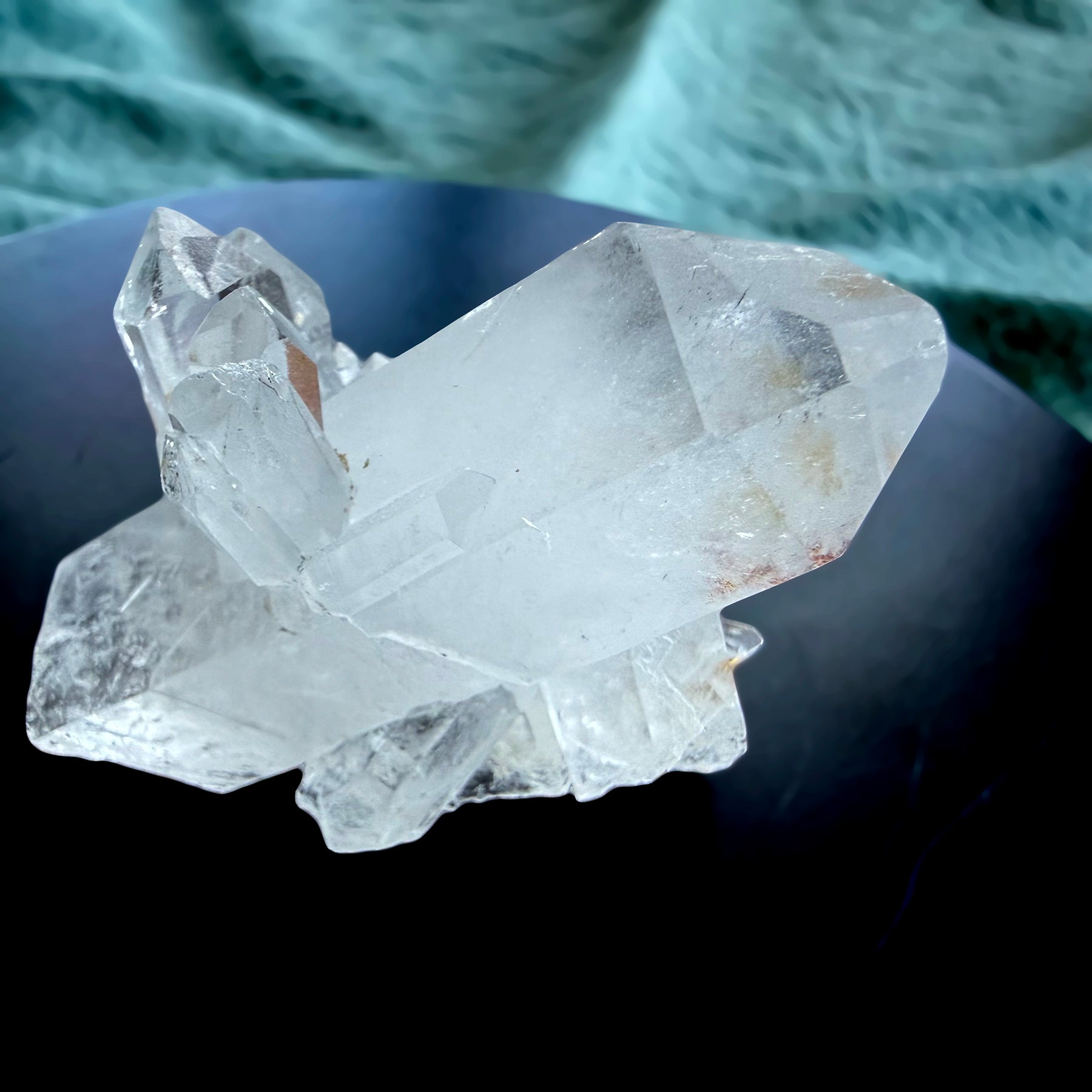 Clear Quartz Clusters & Point Trio Lot 6