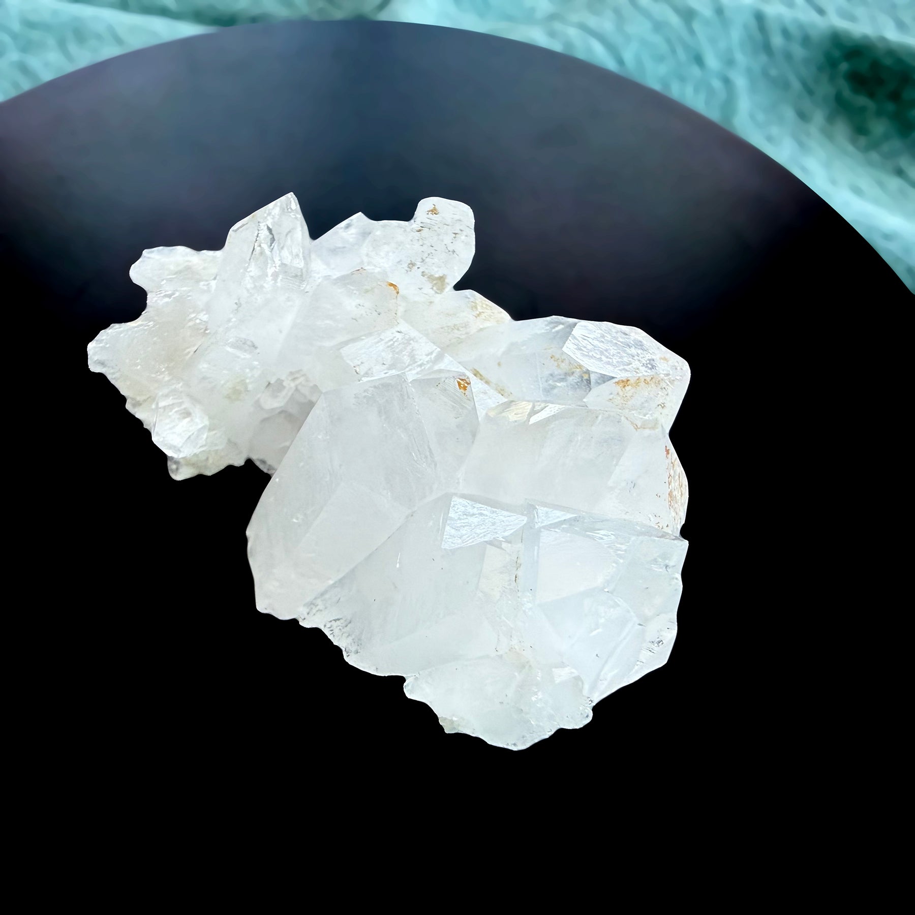 Clear Quartz Clusters & Point Trio Lot 6
