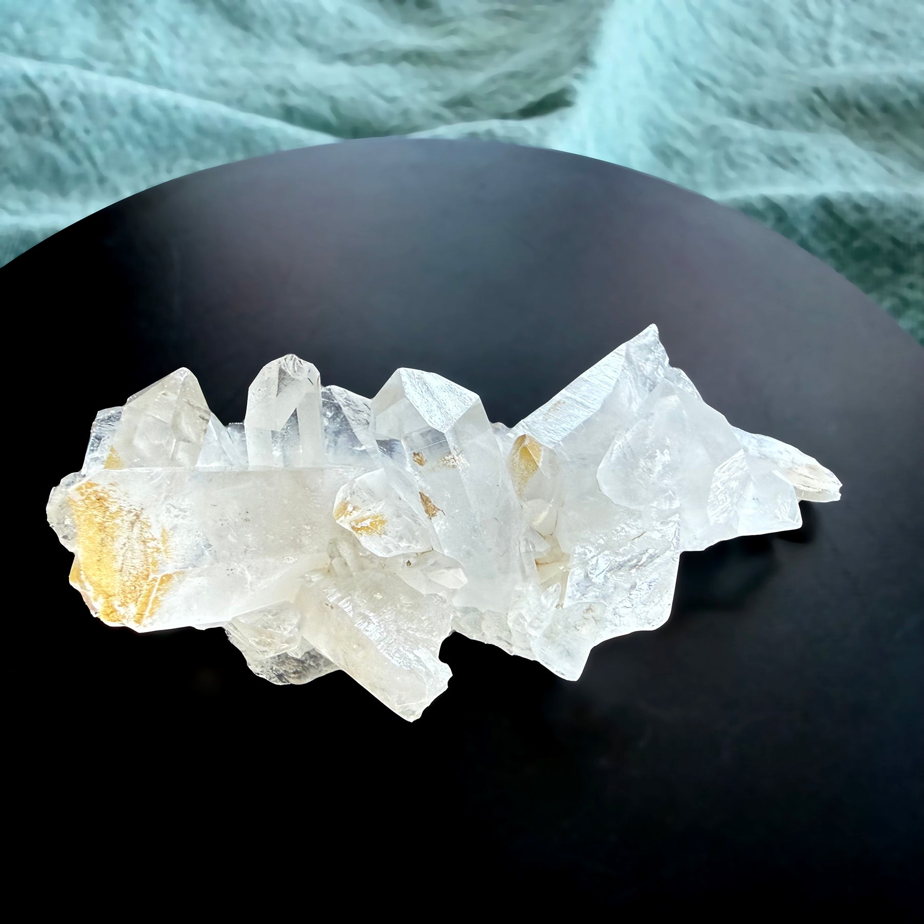 Clear Quartz Clusters Trio Lot 7
