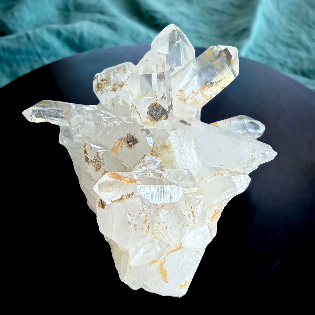 Clear Quartz Clusters Trio Lot 8